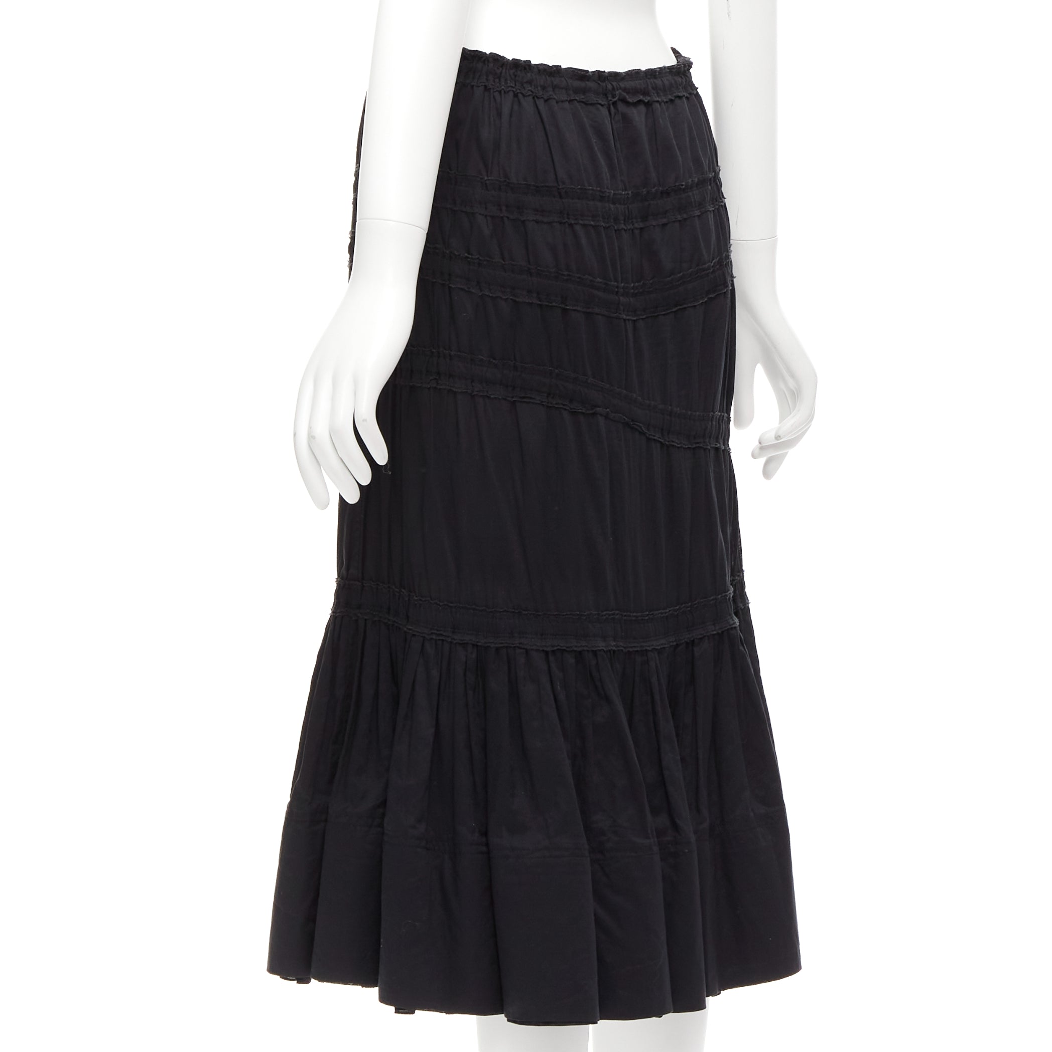 Yves Saint Laurent Shirred Flute Skirt - Detail 1