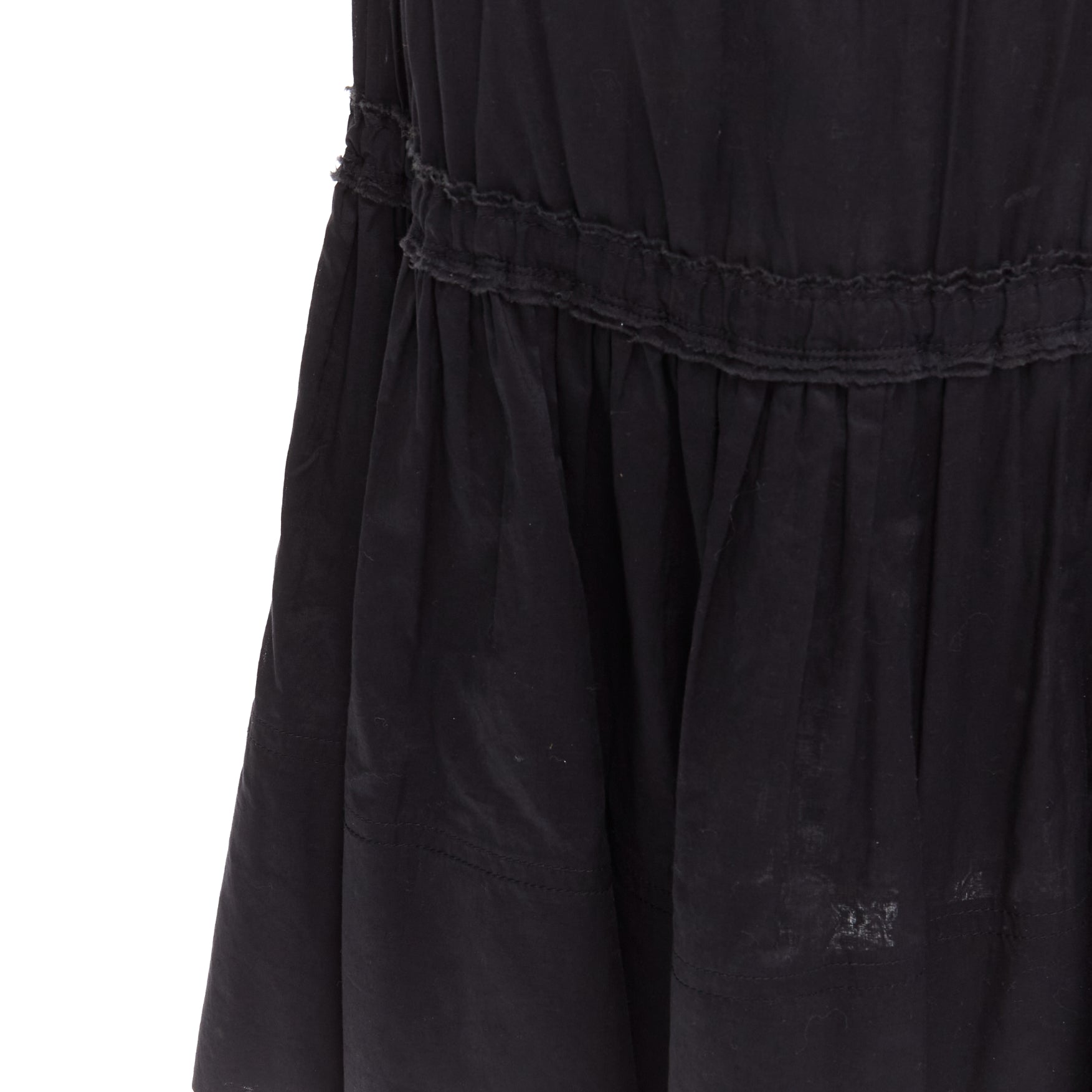 Yves Saint Laurent Shirred Flute Skirt - Detail 2