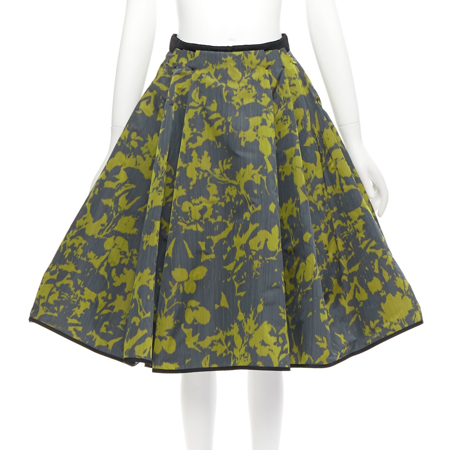 Louis Vuitton Floral Velvet Skirt