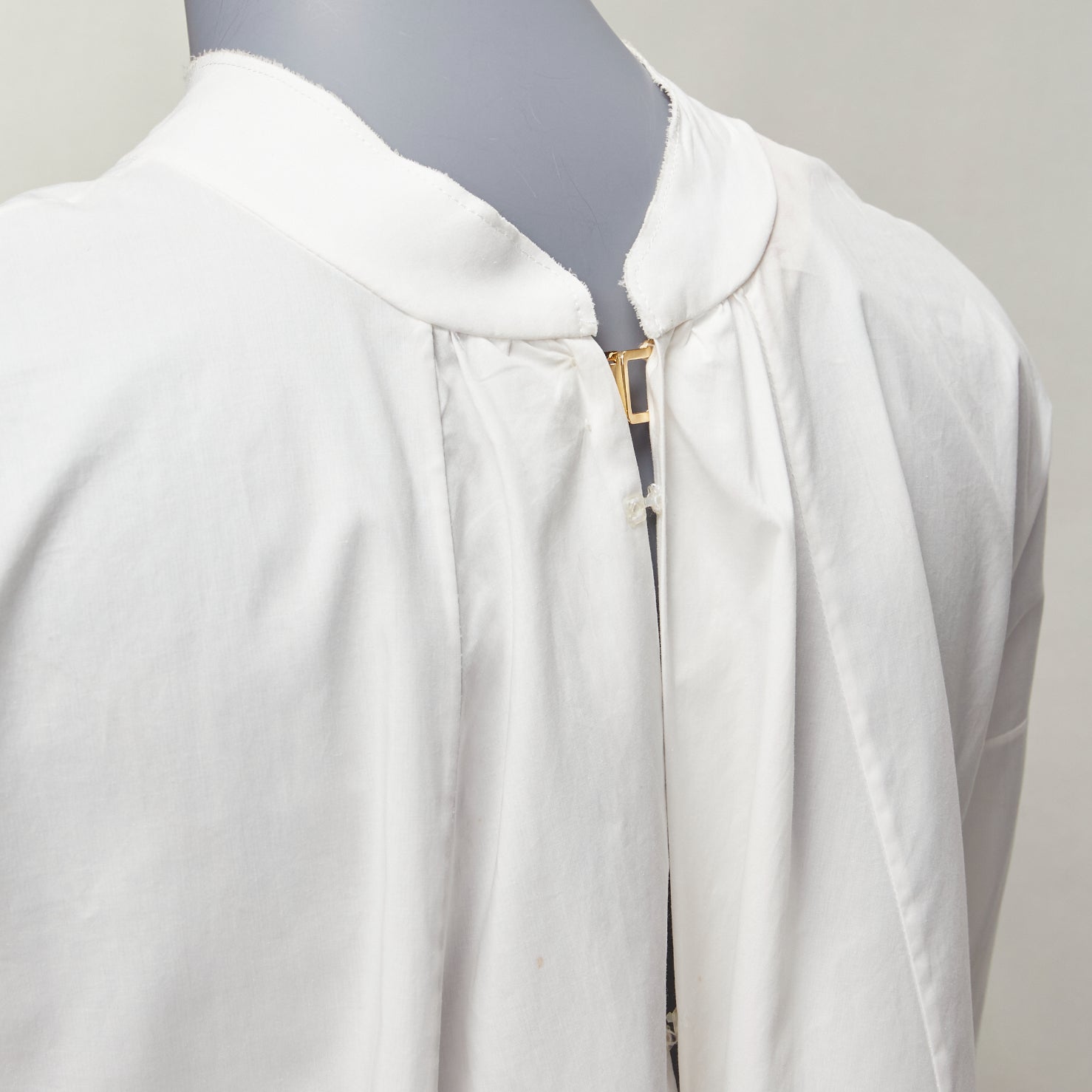 Marni Gold Hook Panel Shirt - Back view