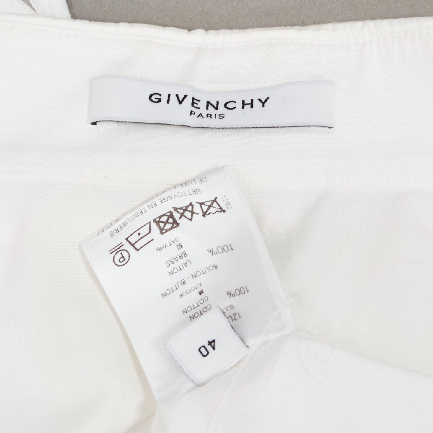 Givenchy Metal Button Shirt - Image 10