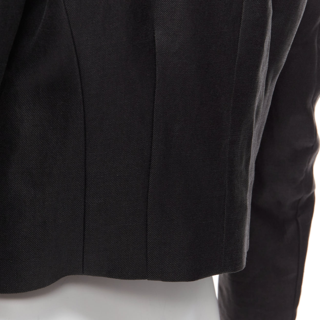 Haider Ackermann Black Trim Cropped Blazer - Image 10