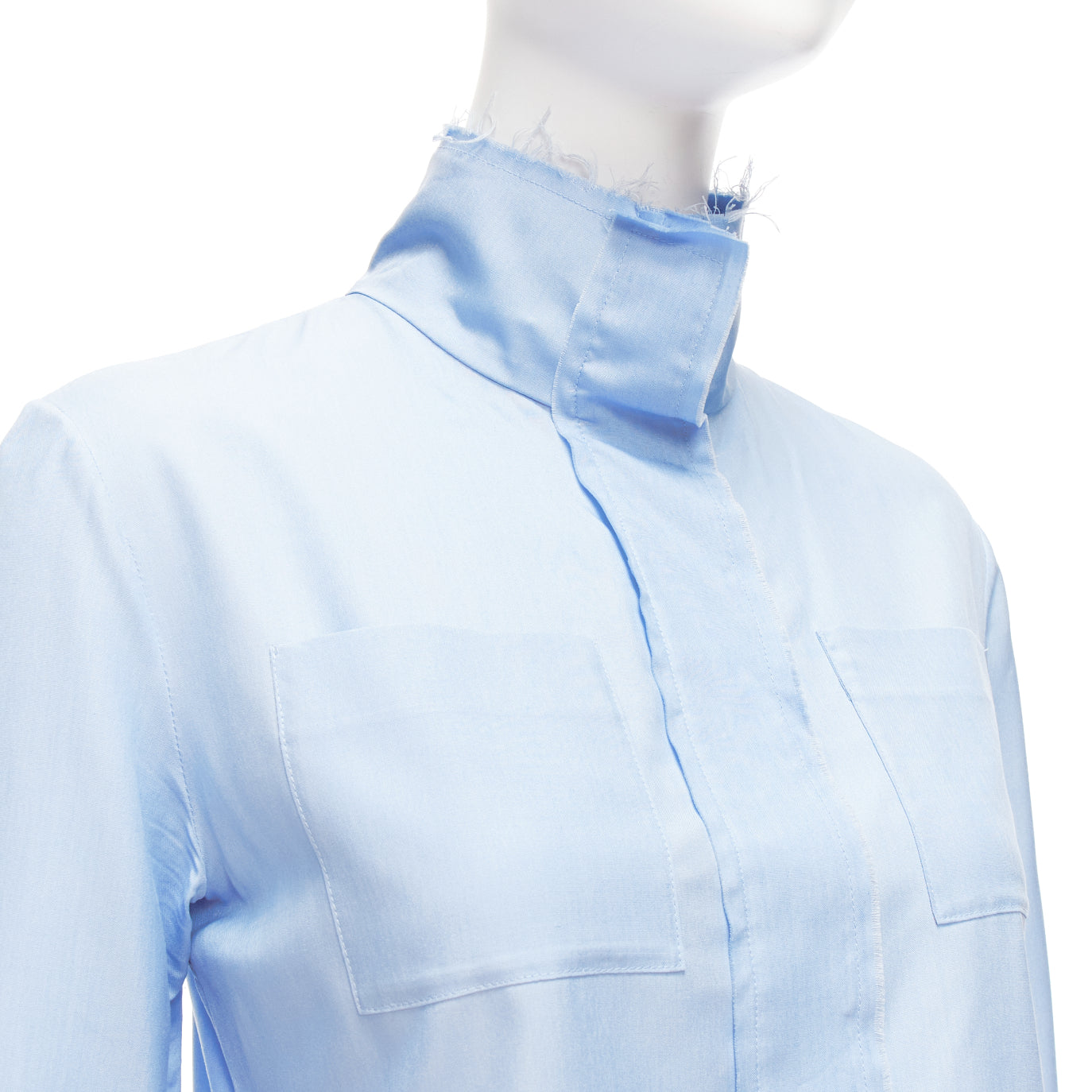 Marni Raw Edge Hem Shirt - Image 10