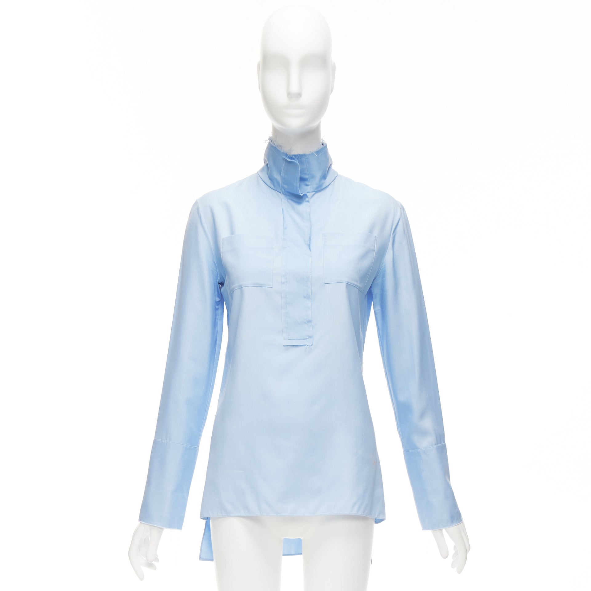 Marni Raw Edge Hem Shirt - Image 12