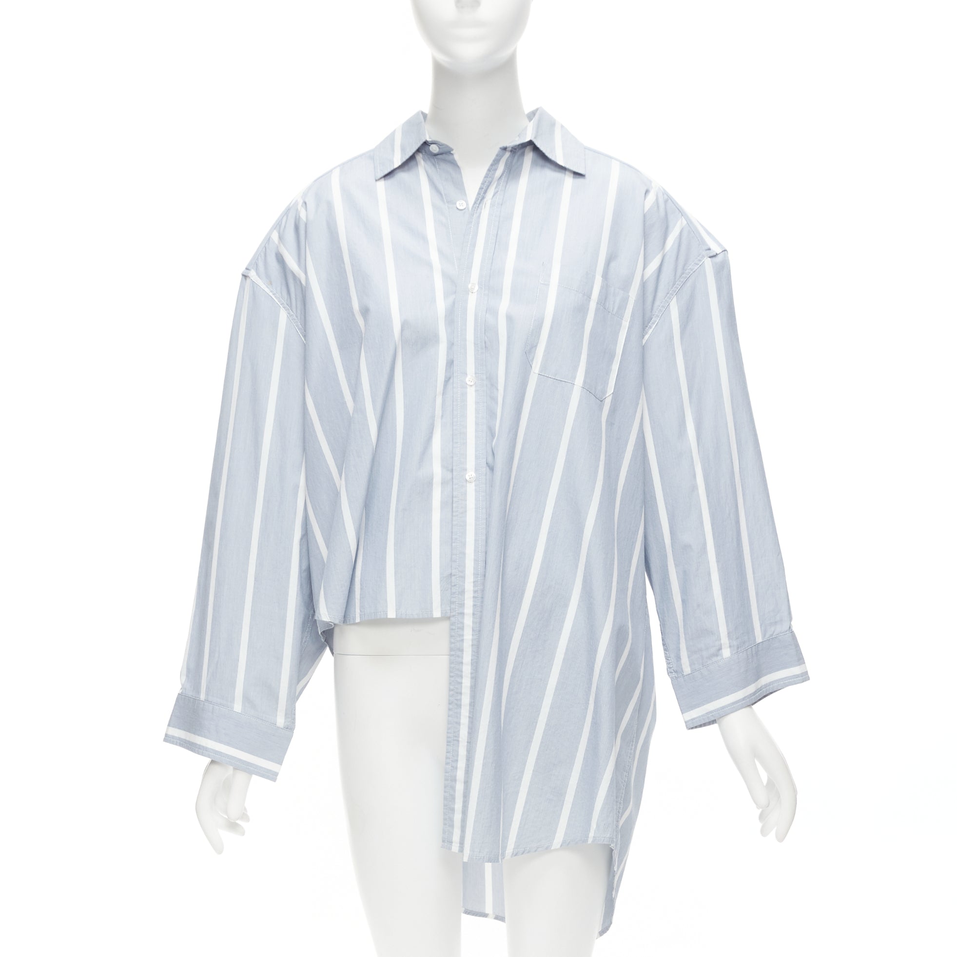 Vetements Striped Oversized Shirt