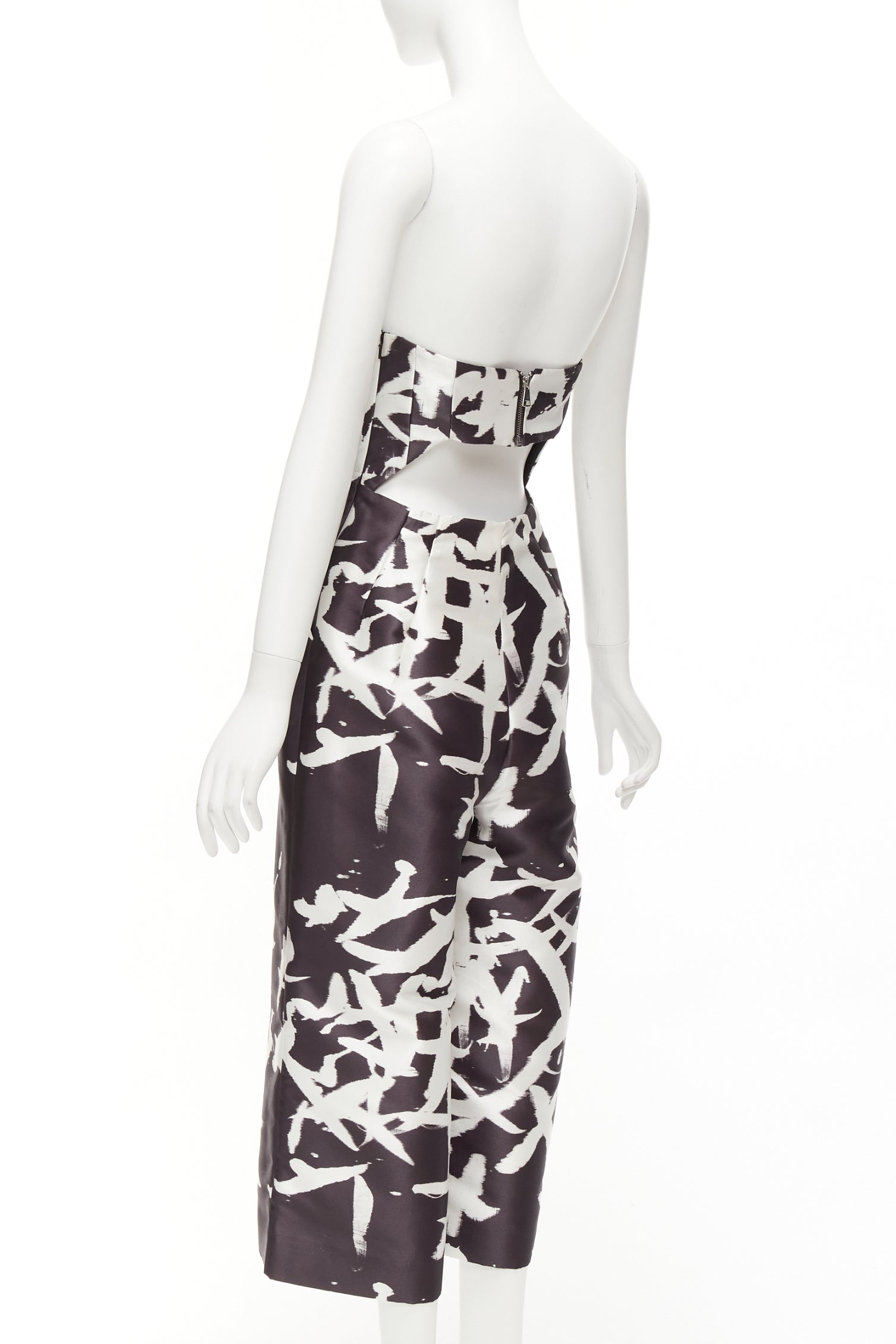 Whistles Abstract Strapless Jumpsuit - Detail 1