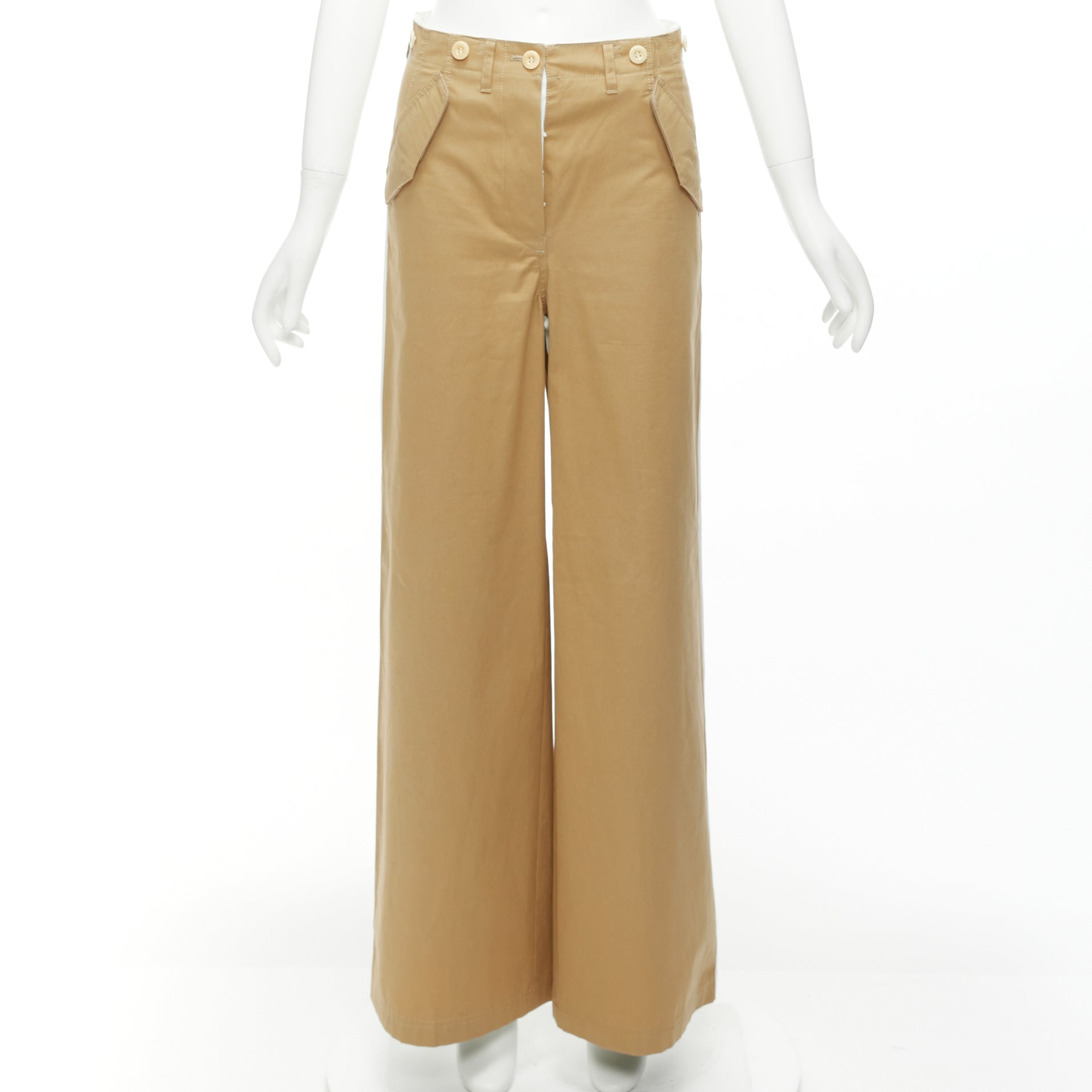 Sacai Cargo Wide Pants - Image 6