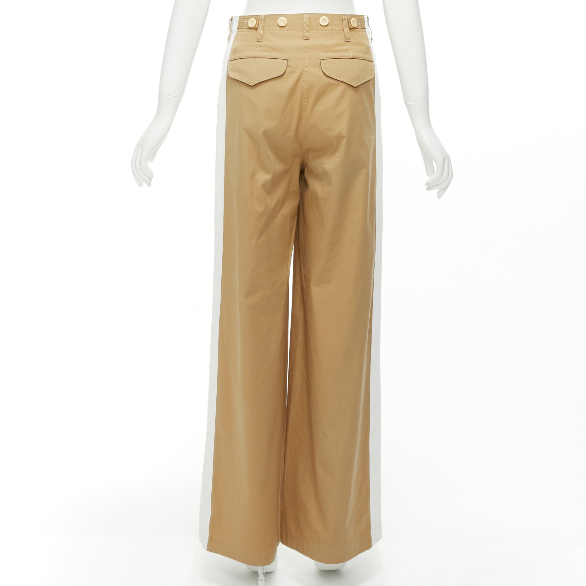 Sacai Cargo Wide Pants - Detail 1