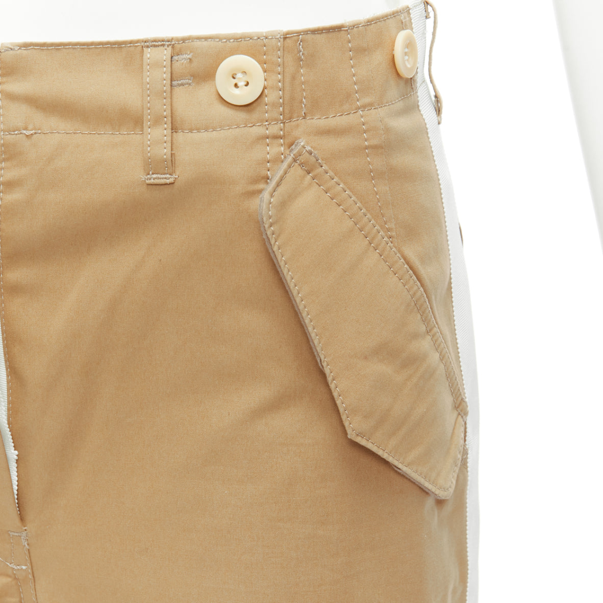 Sacai Cargo Wide Pants - Detail 2
