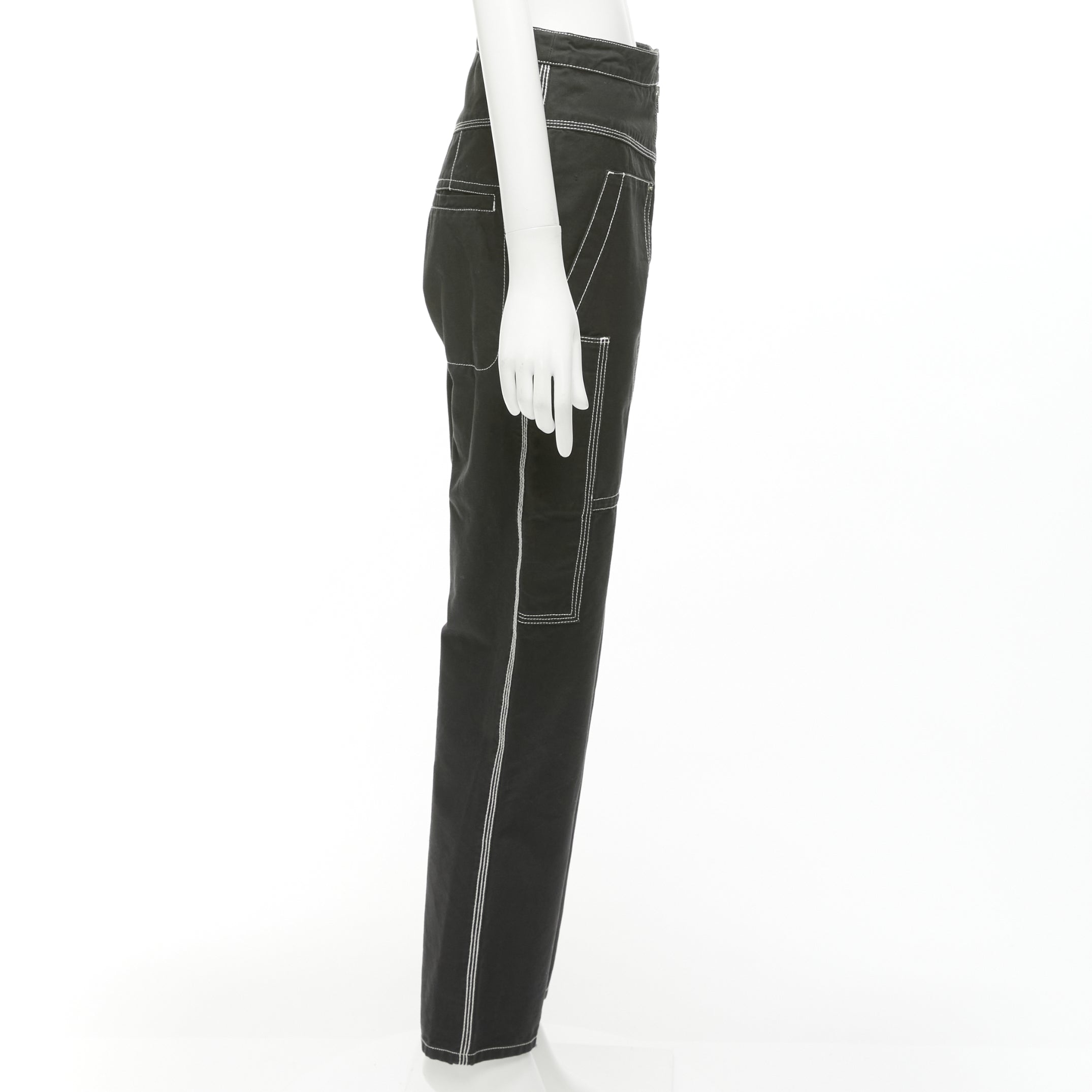 Isabel Marant Topstitch Carpenter Pants - 4