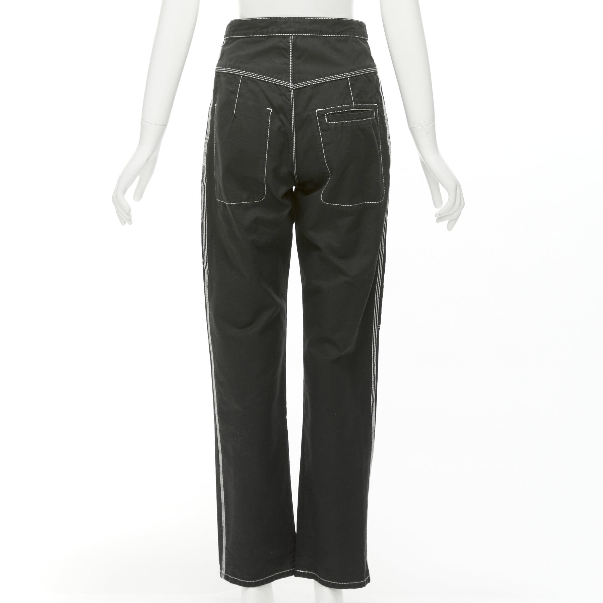 Isabel Marant Topstitch Carpenter Pants - Side view