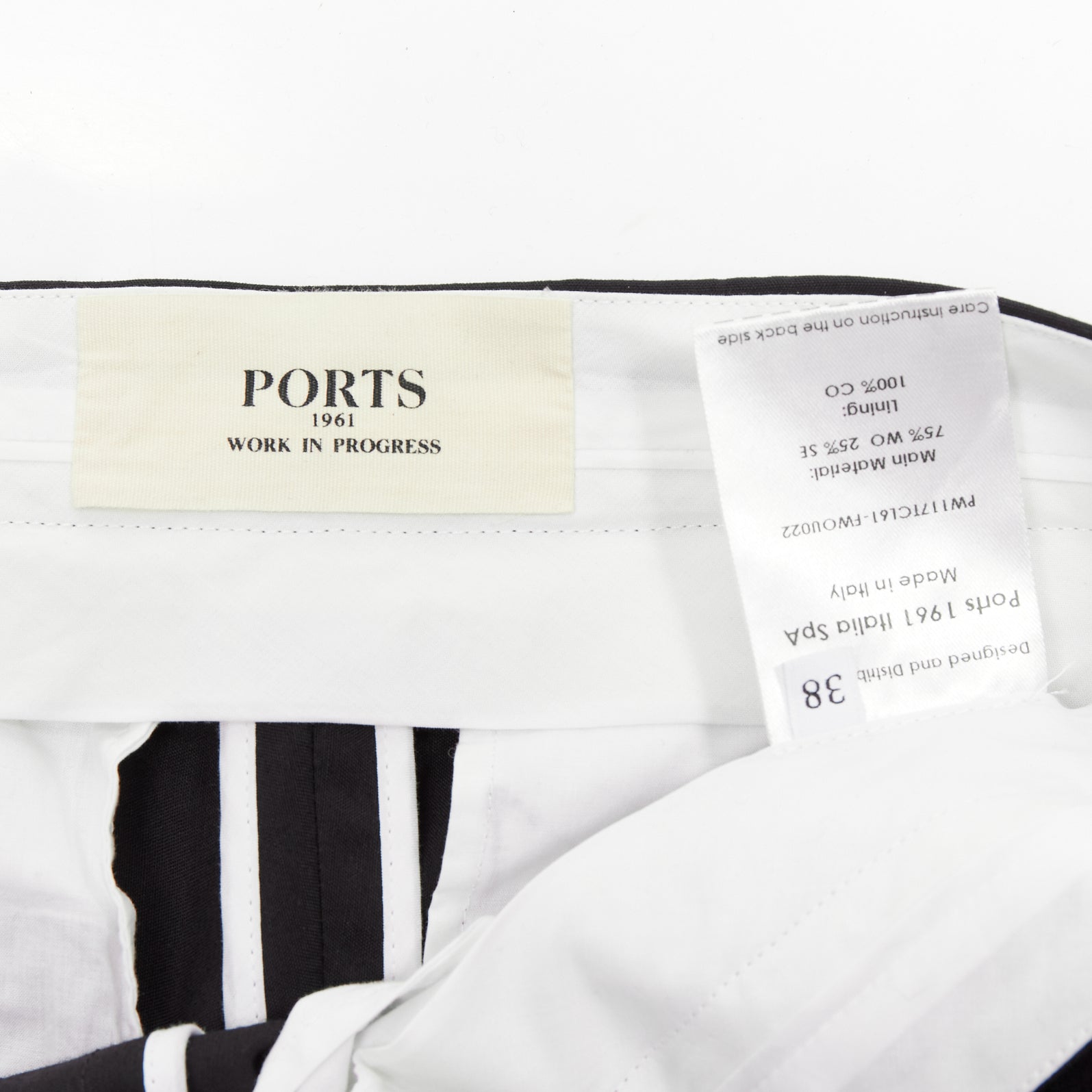 Ports 1961 Cropped Flared Pants - Image 10