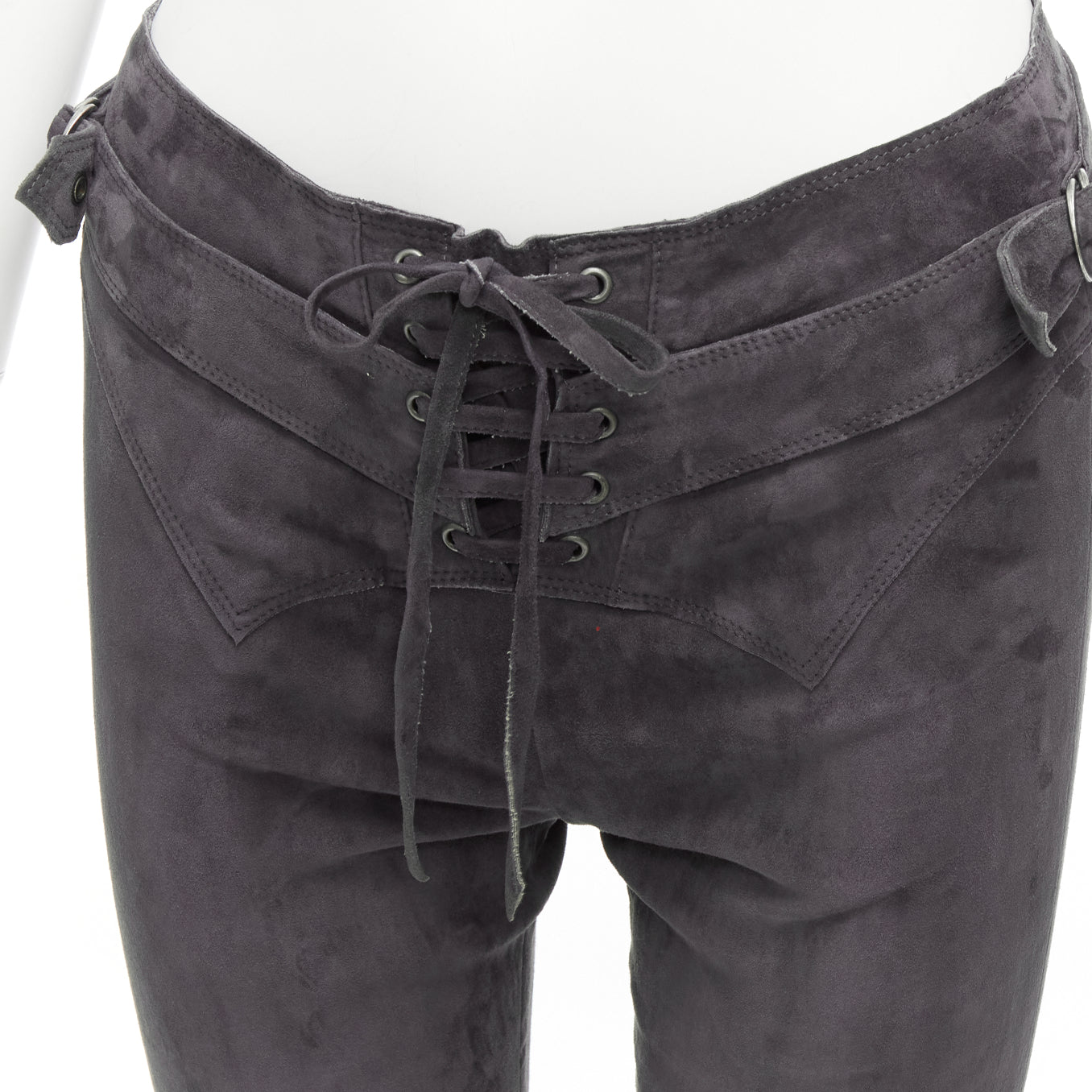 Isabel Marant Side Buckle Pants - Back view