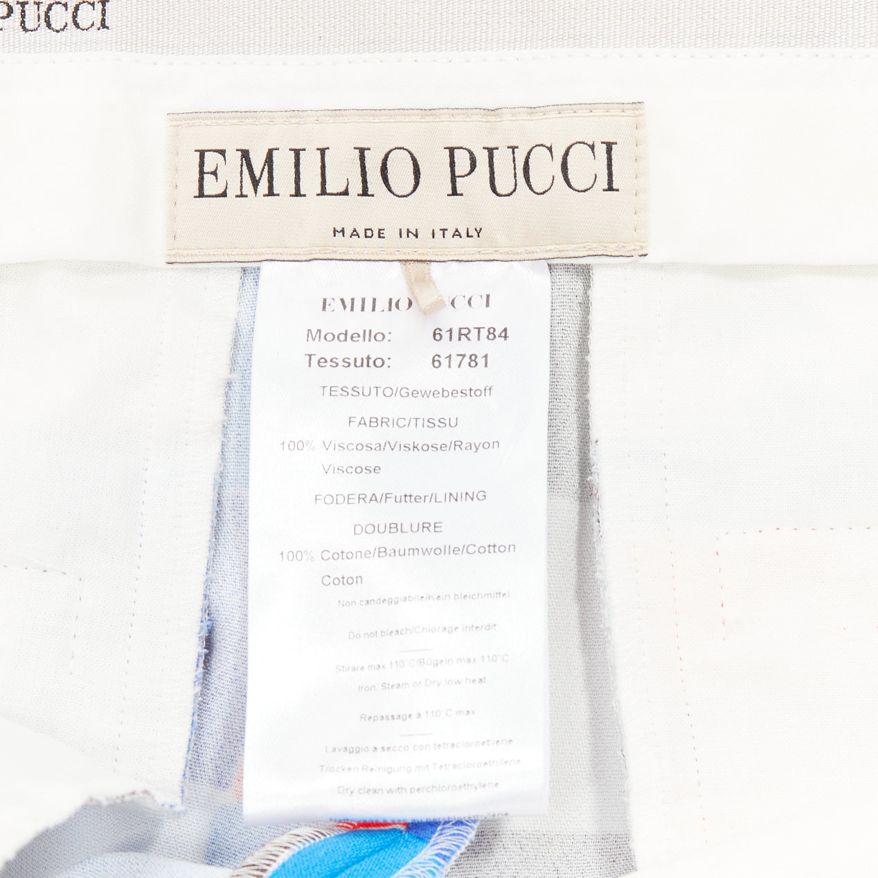 Emilio Pucci Watercolor Pants - Image 10