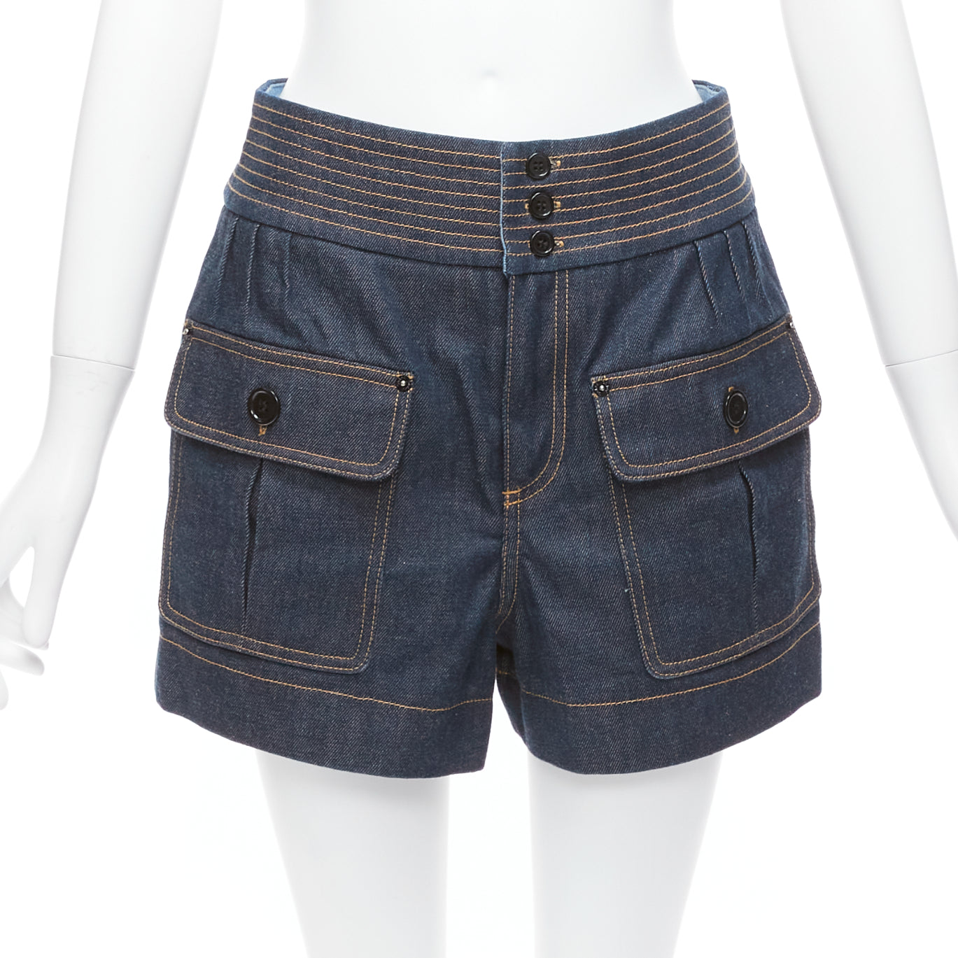 Chloe Geometric Bermuda Shorts