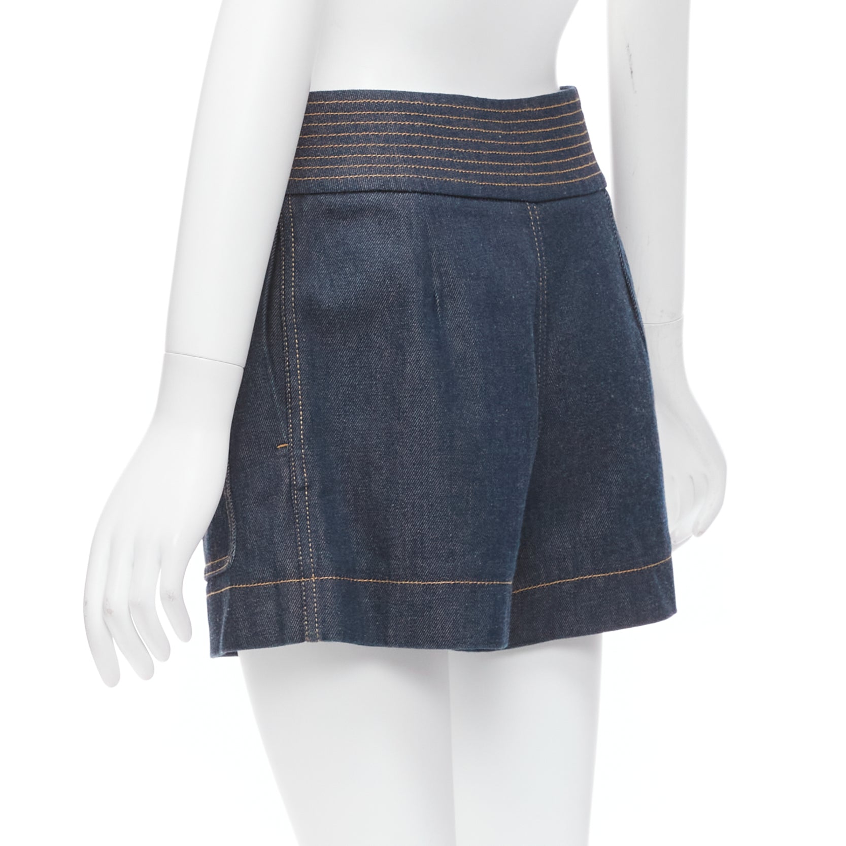 Chloe Geometric Bermuda Shorts - Detail 1