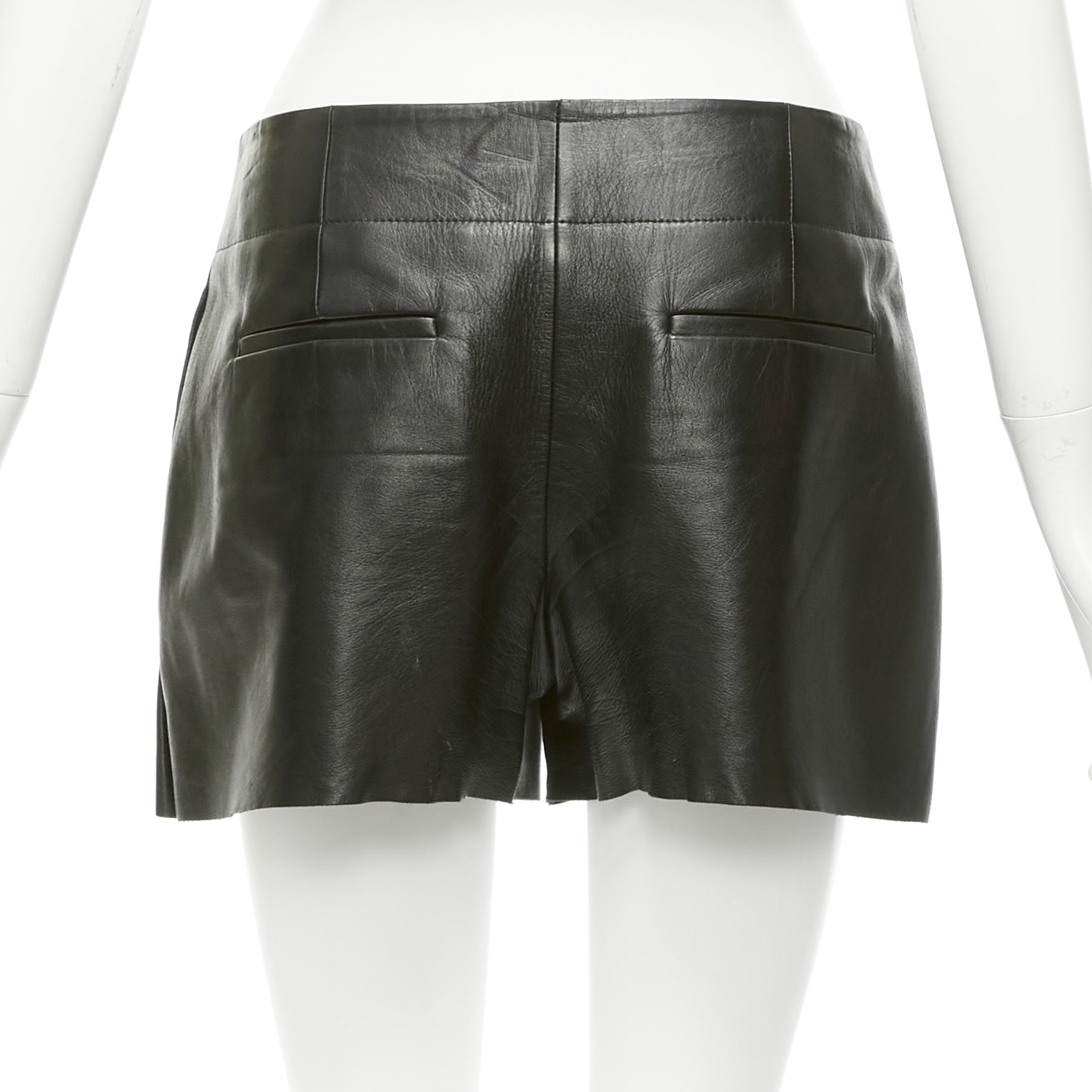 Alexander Wang Houndstooth Knee Shorts - Side view