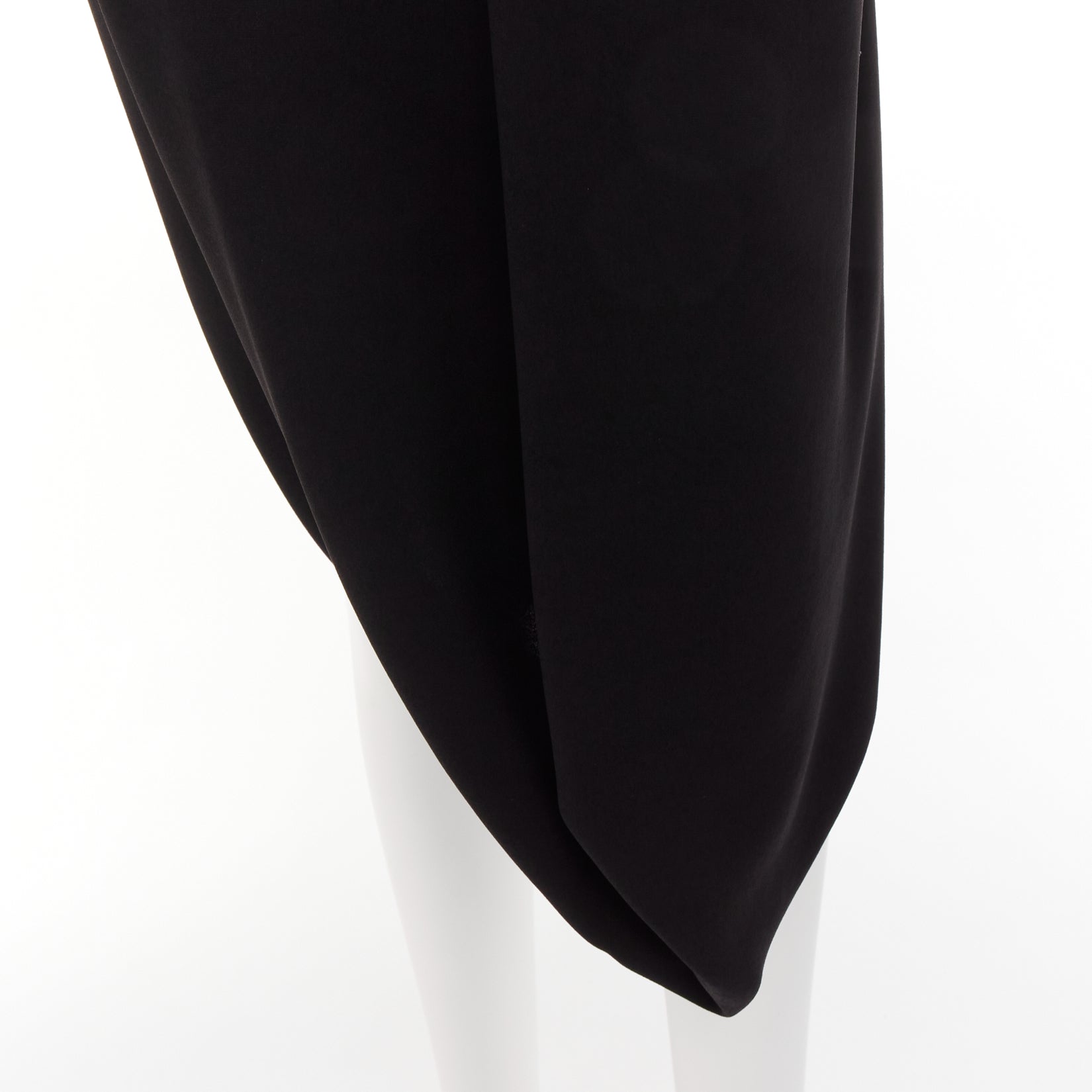 Pushbutton Belt Drape Skirt - Detail 2
