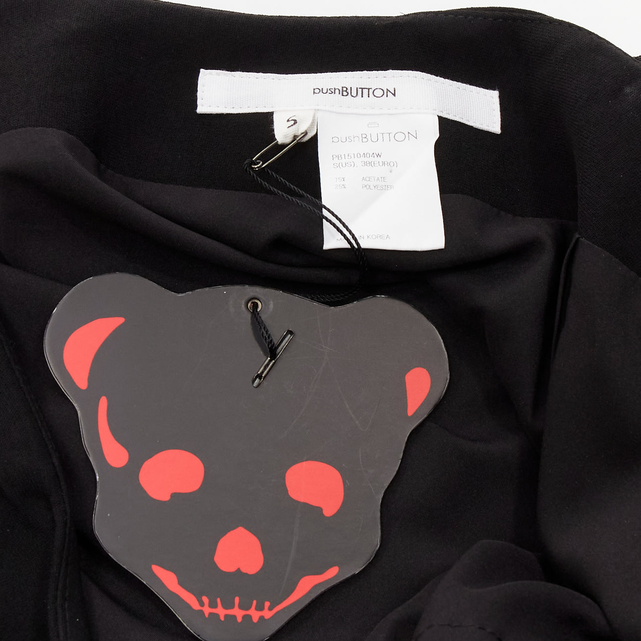 Pushbutton Belt Drape Skirt - Image 10