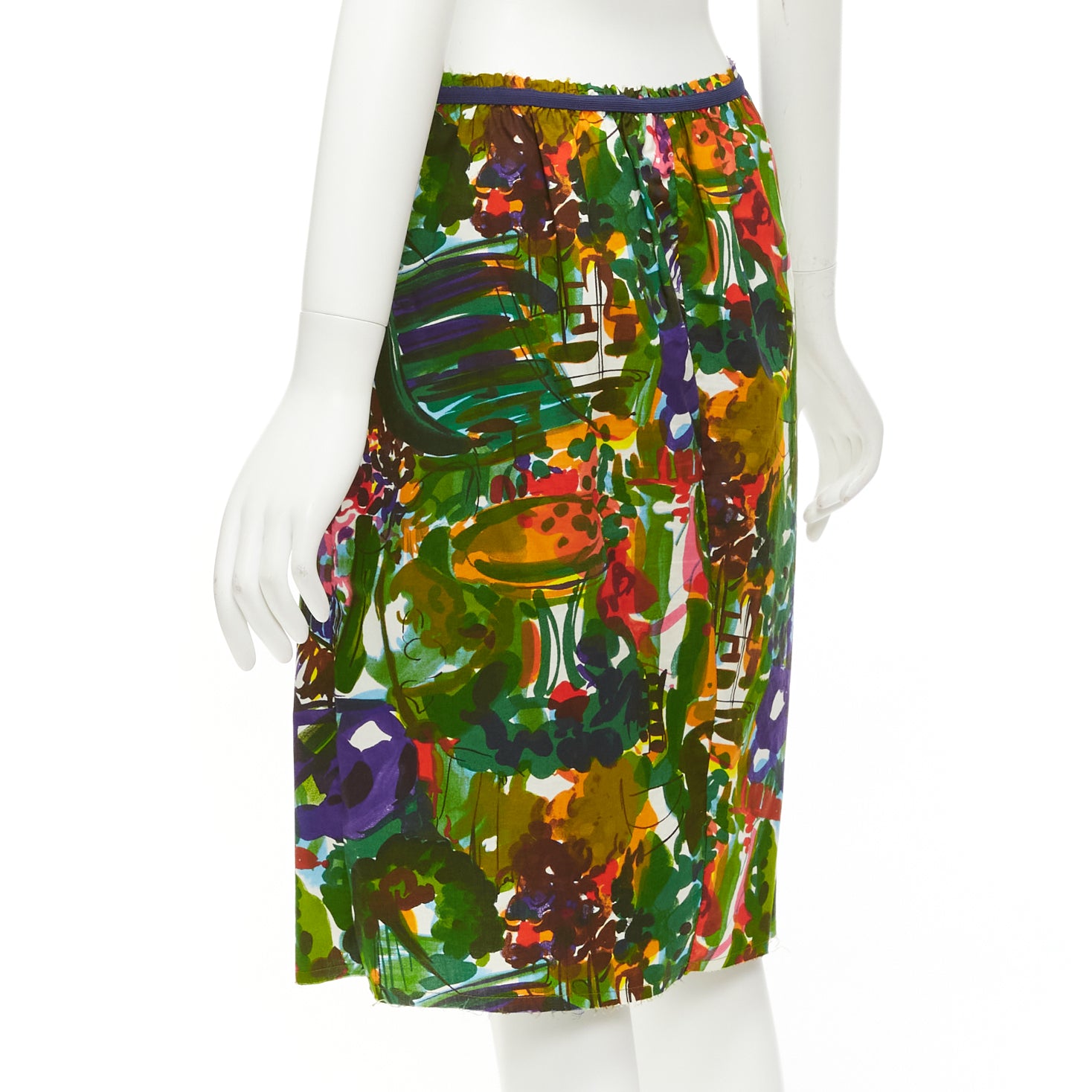 Marni Floral Pleat Skirt - Detail 1