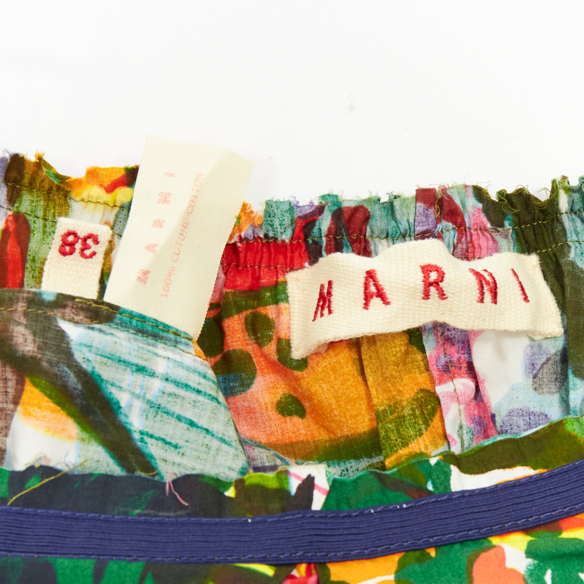 Marni Floral Pleat Skirt - Image 10