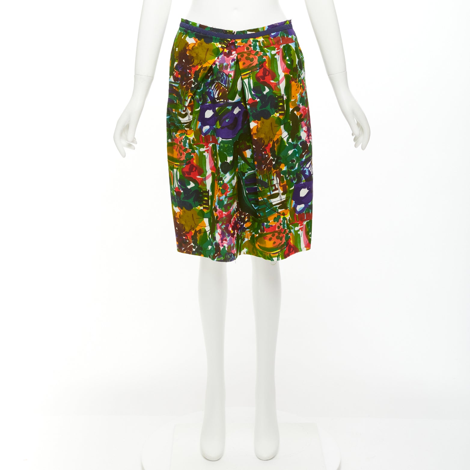 Marni Floral Pleat Skirt - Image 11