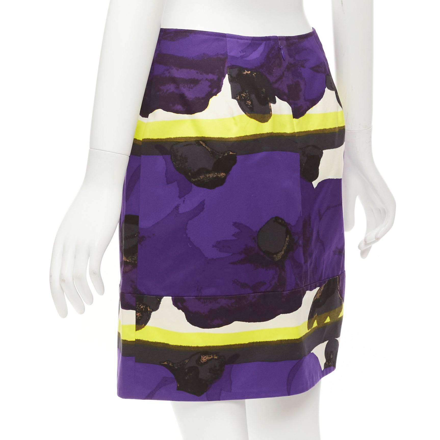 Marni Orchid Print Skirt - Detail 1