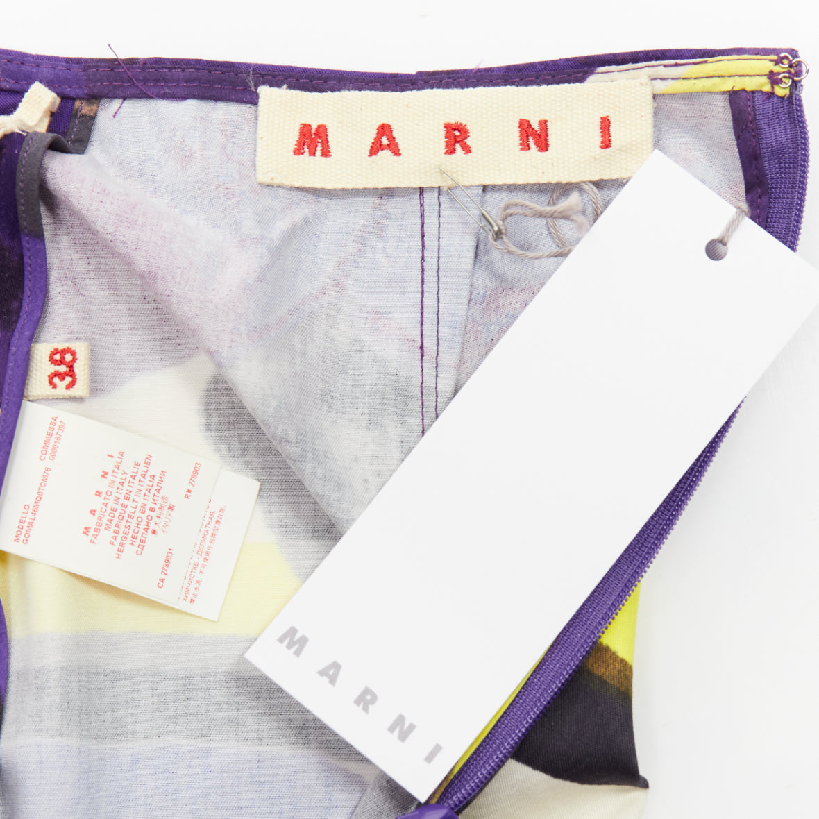 Marni Orchid Print Skirt - Image 10