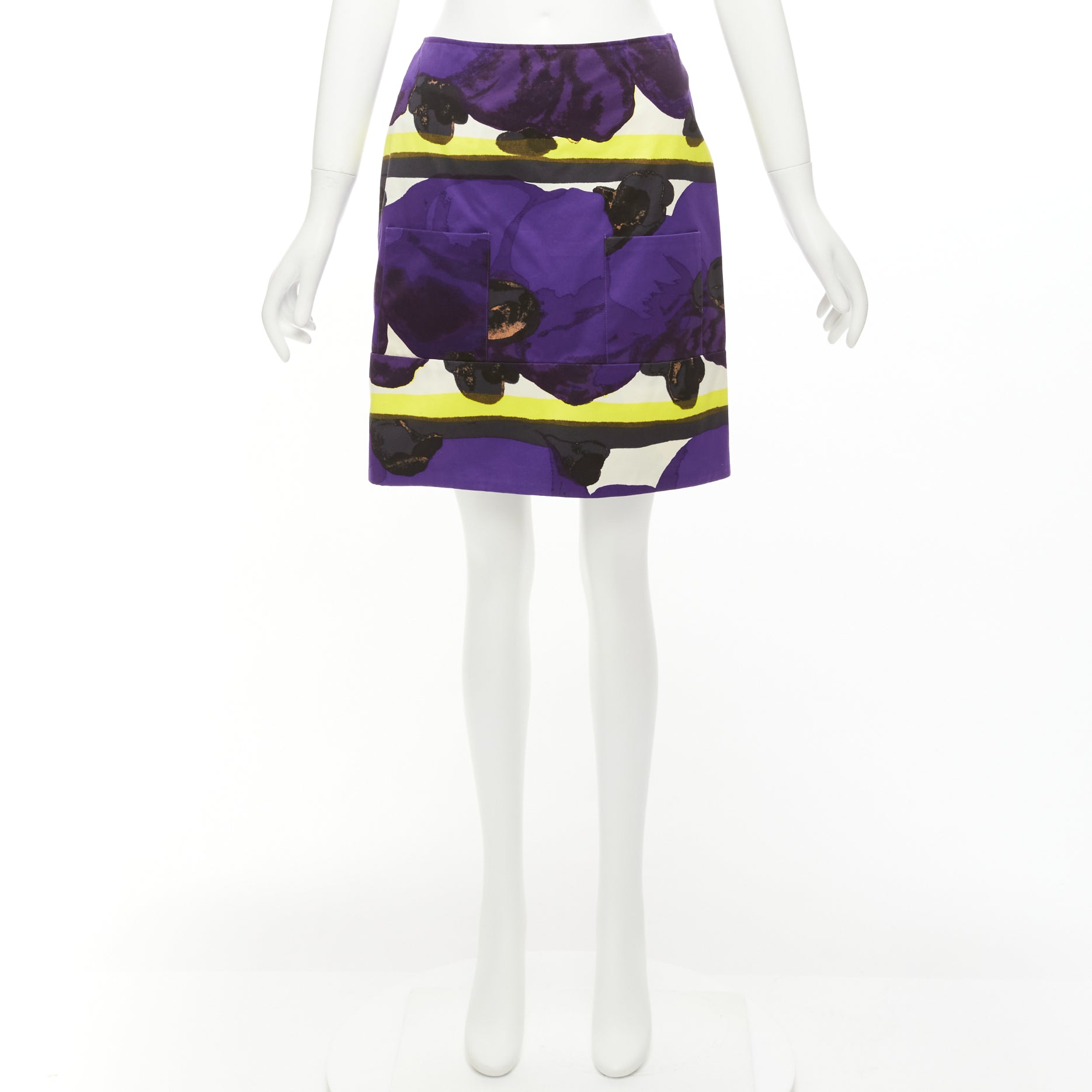 Marni Orchid Print Skirt - Image 11