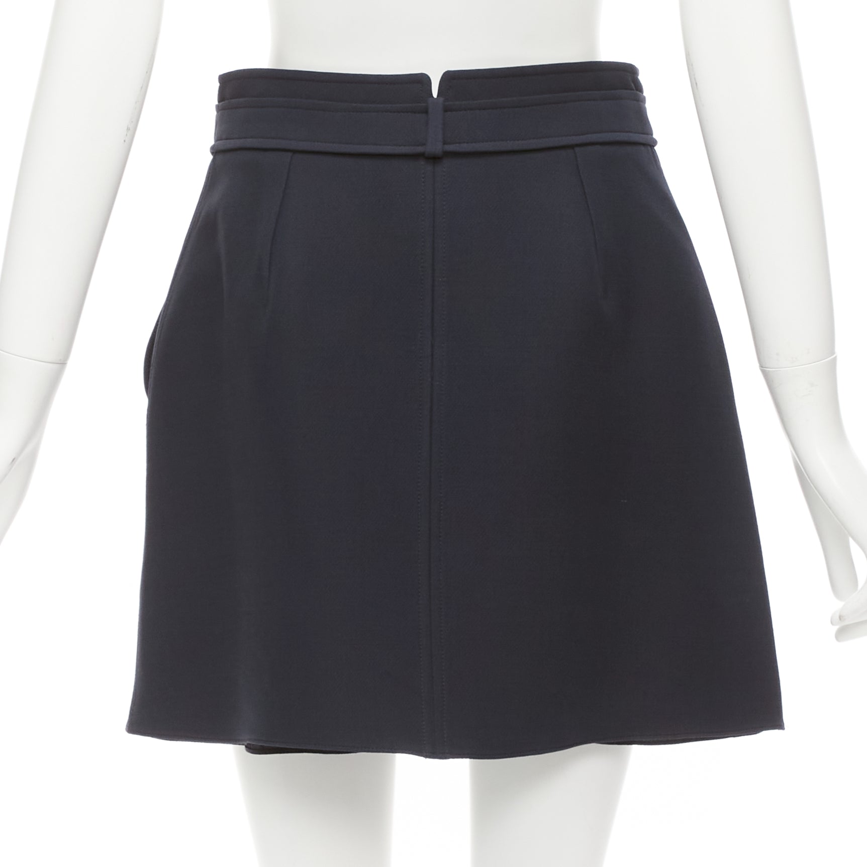 Christian Dior Box Pleat Skirt - Side view