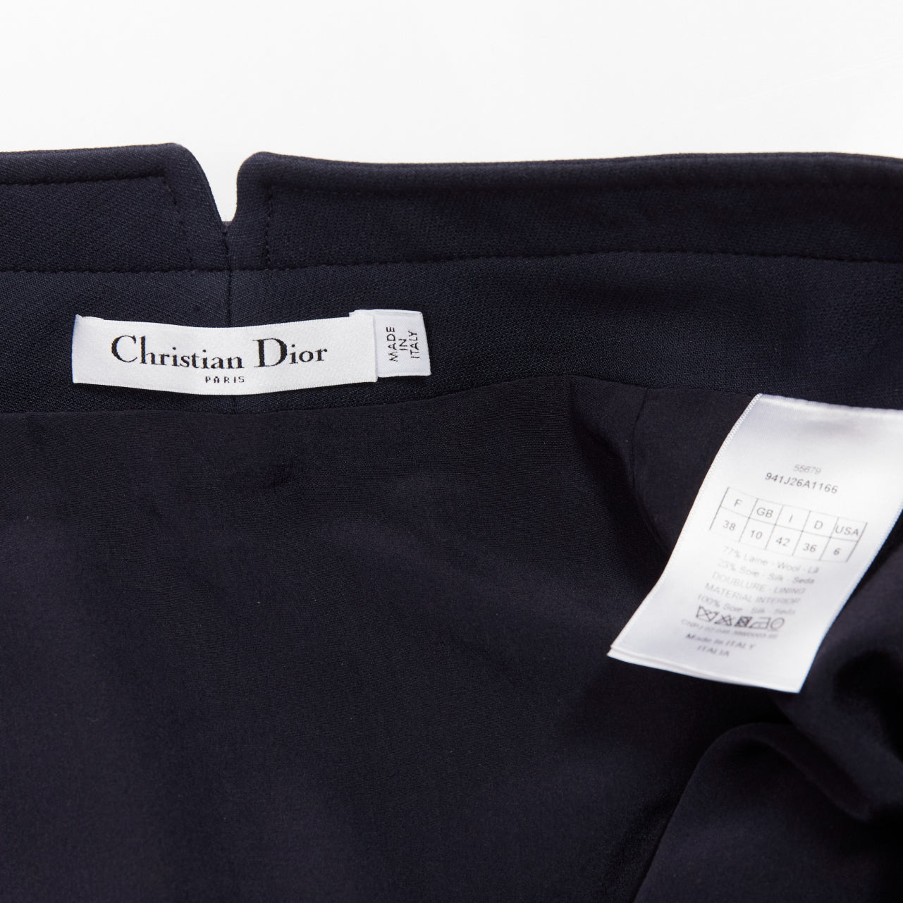 Christian Dior Box Pleat Skirt - Image 10