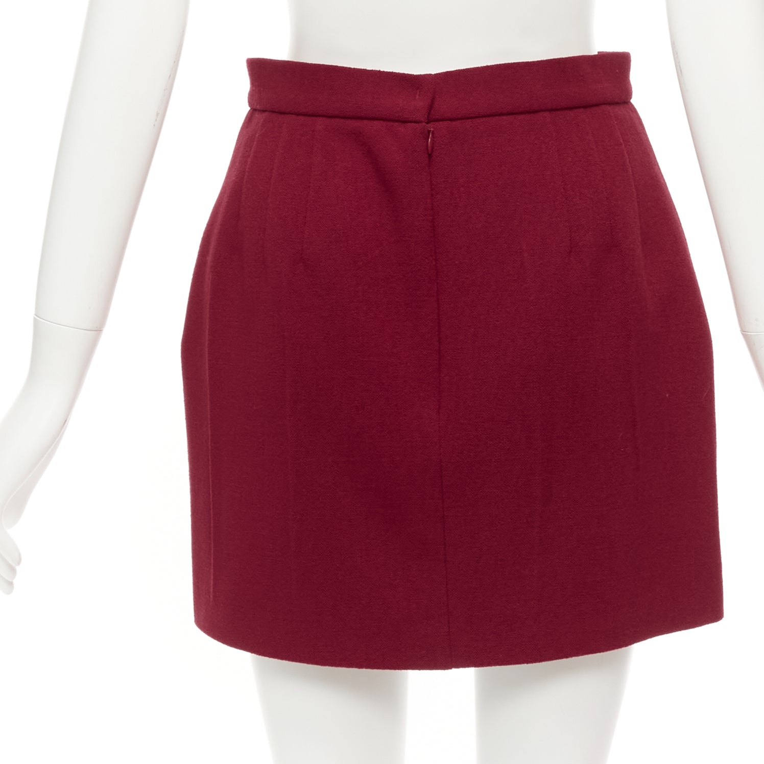 Prada Crinkle Crepe Skirt - Side view