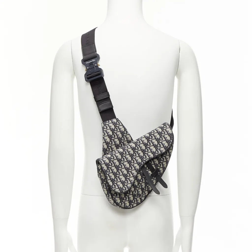 Dior Saddle Black Very good - Back View