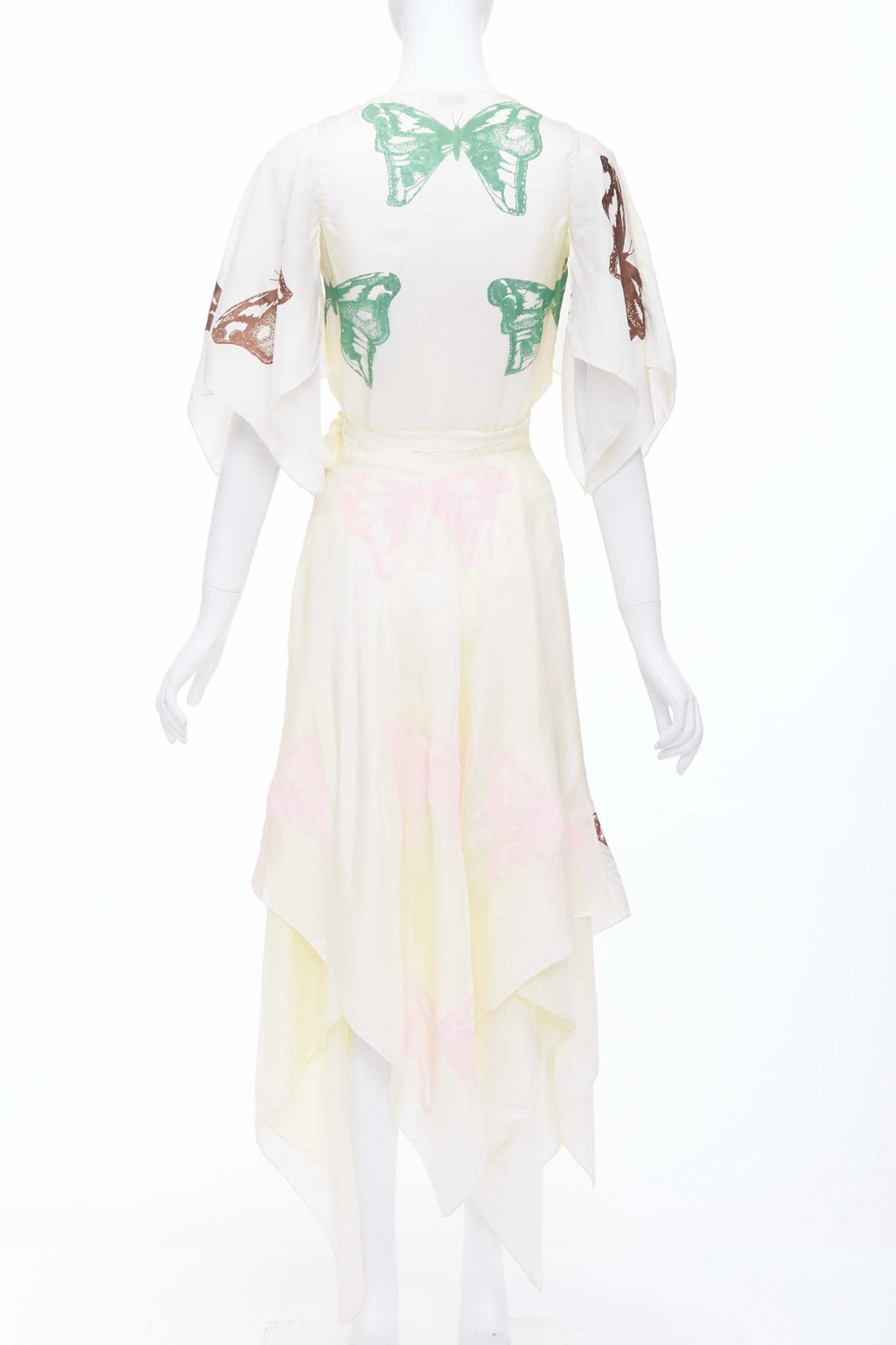 Jesse Kamm Butterfly Wrap Dress - Side view