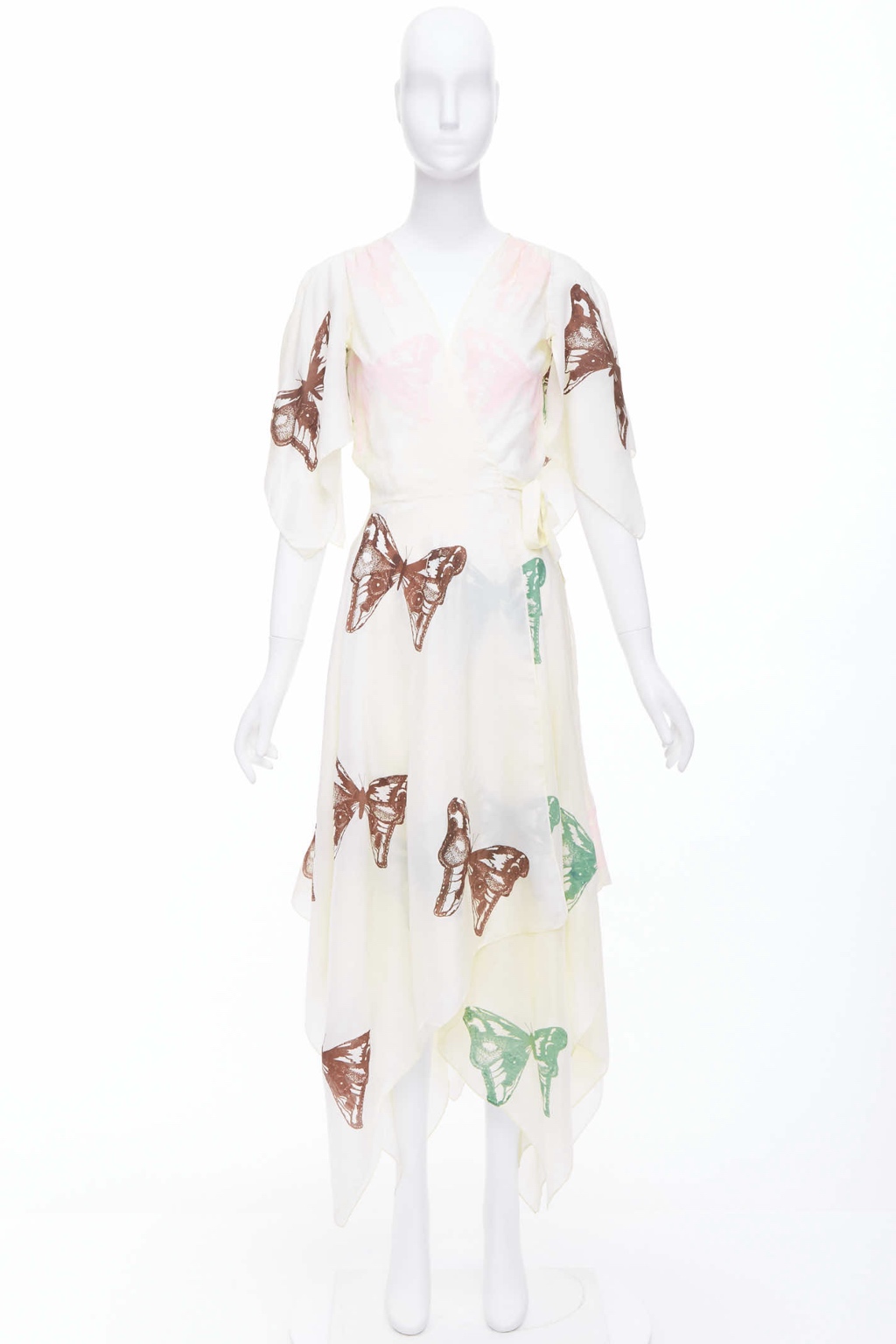 Jesse Kamm Butterfly Wrap Dress - Image 11