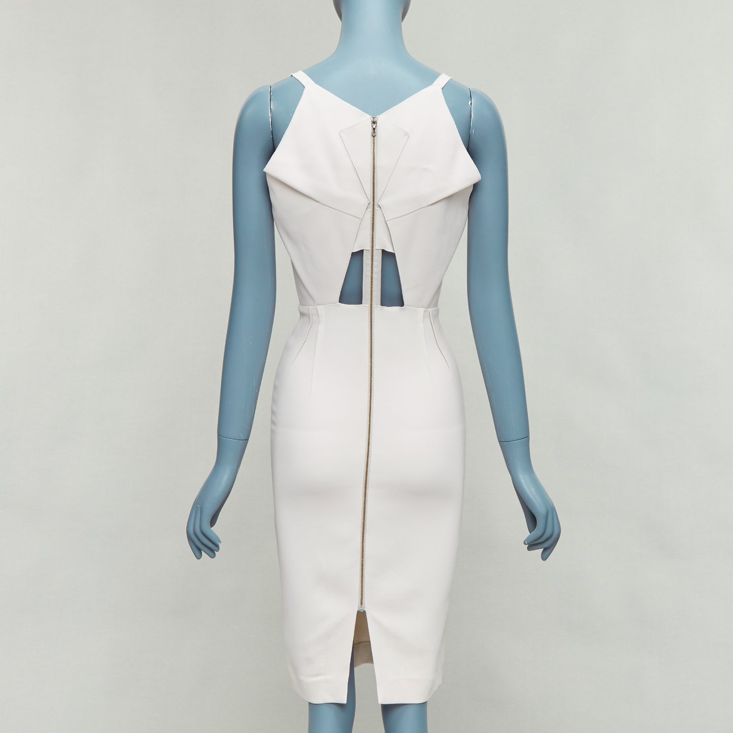 Roland Mouret Origami Pleat Dress - Back view