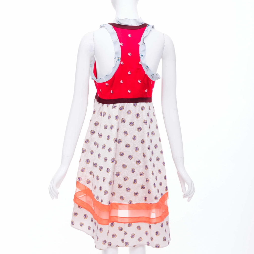 Valentino Garavani Floral Block Dress - Side view