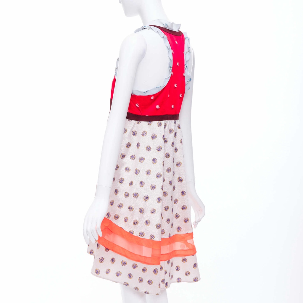 Valentino Garavani Floral Block Dress - Detail 1