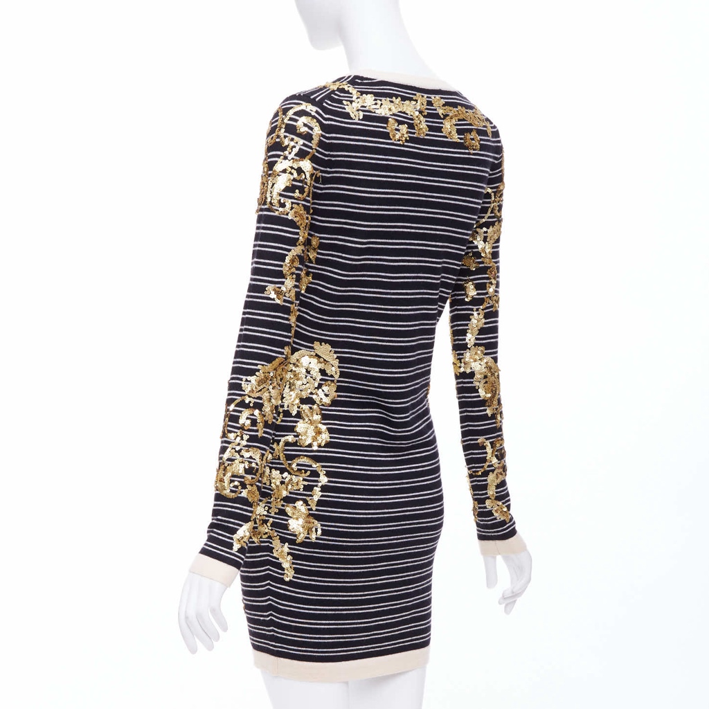 Markus Lupfer Striped Sweater Dress - Detail 1