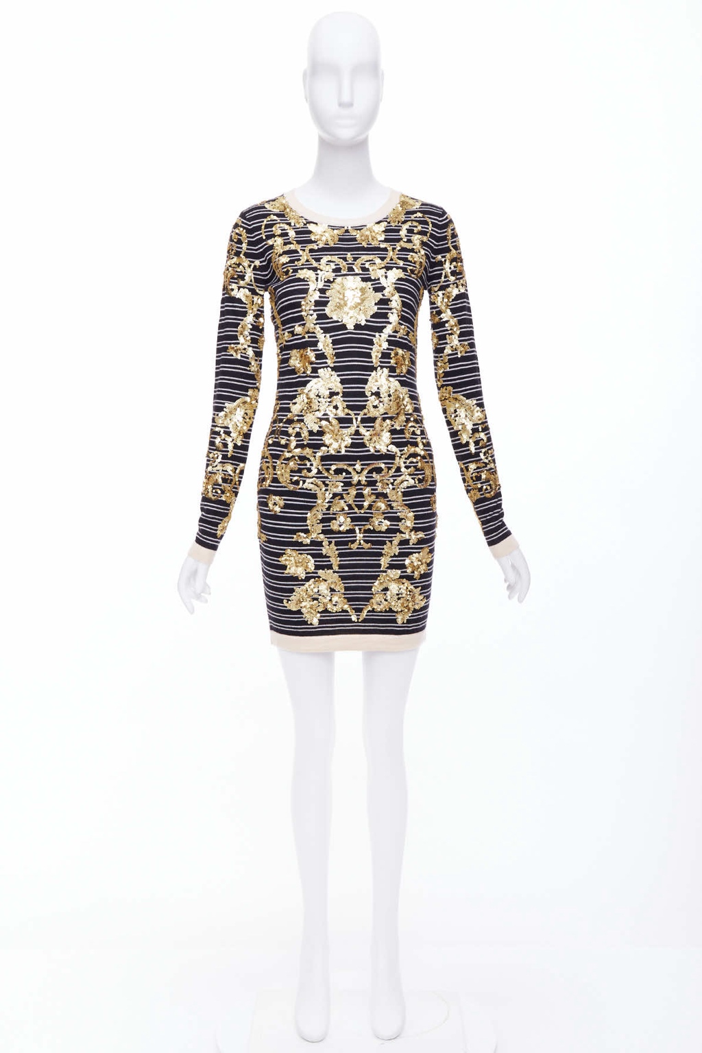 Markus Lupfer Striped Sweater Dress - Image 11