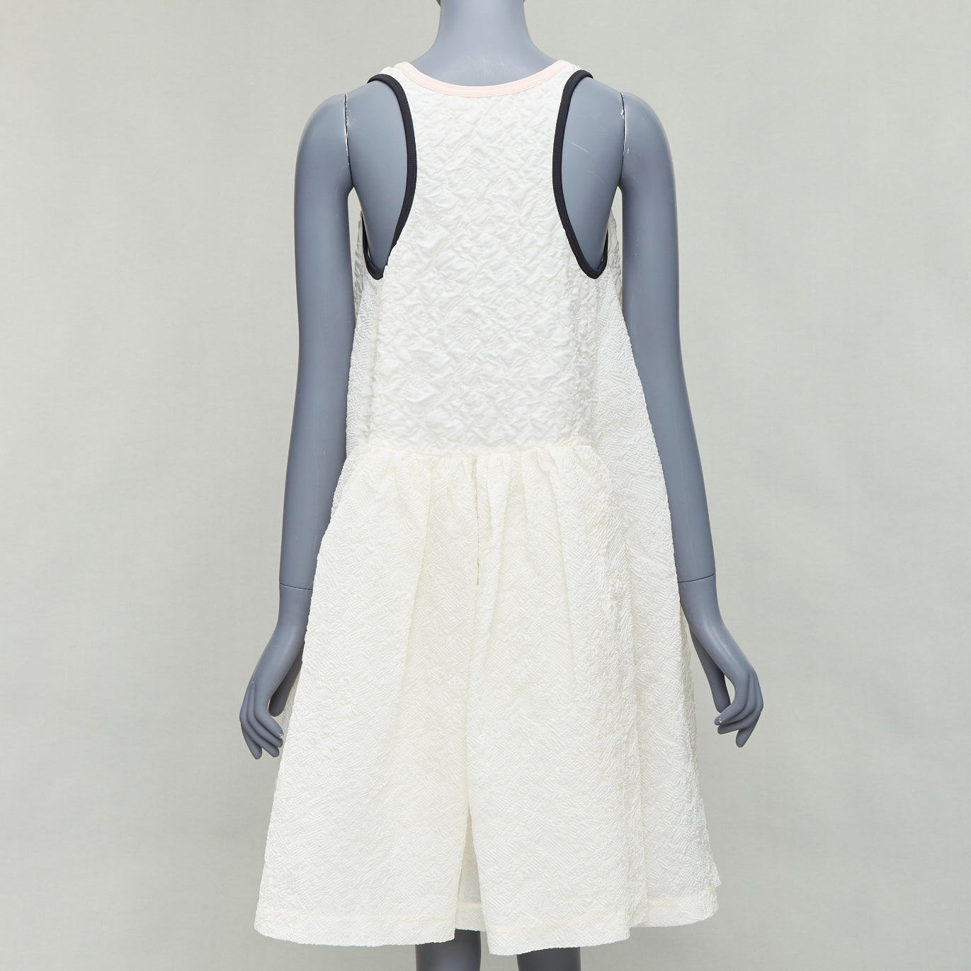 Fendi Cloque Babydoll Dress - Side view