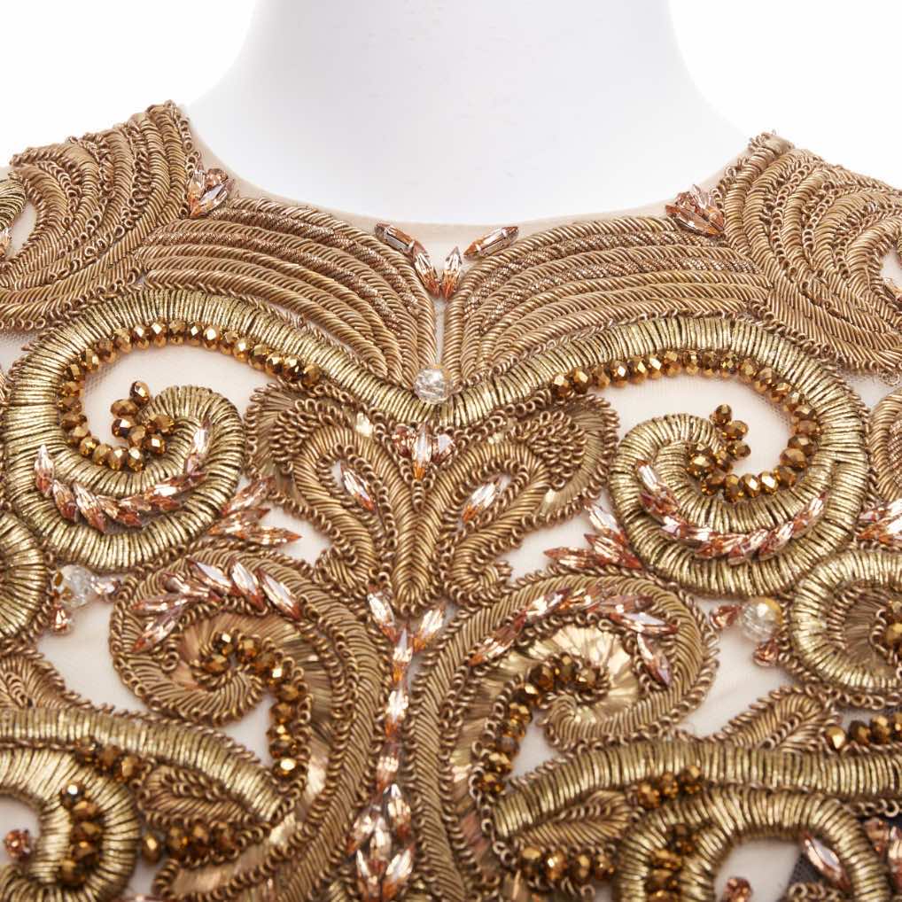 Alexander Mcqueen Bead Structural Dress - Detail 2