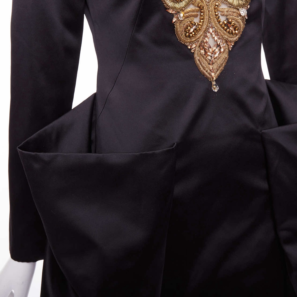 Alexander Mcqueen Bead Structural Dress - Image 11