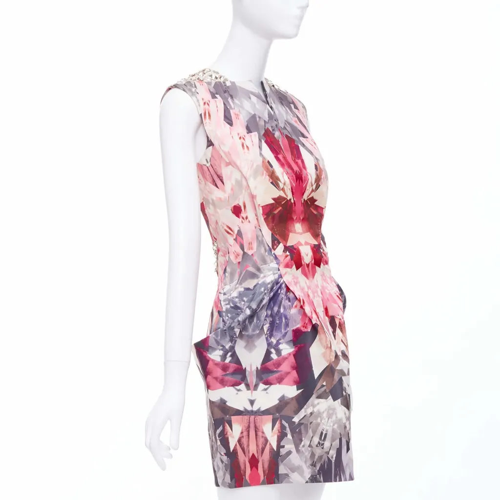 Alexander McQueen Kaleidoscope Pink Wool Very good - Inside View