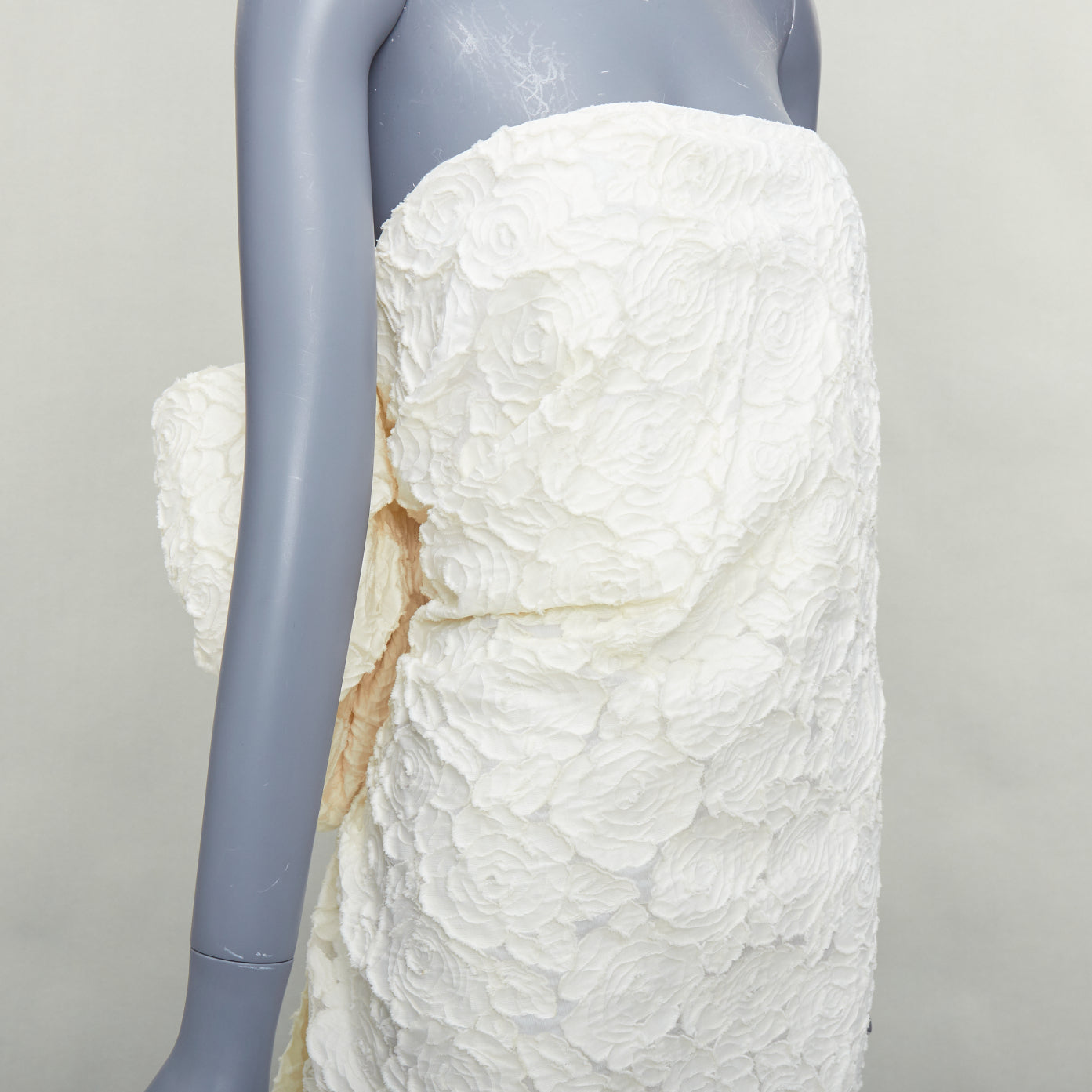 Lanvin Bow Strapless Dress - Detail 1