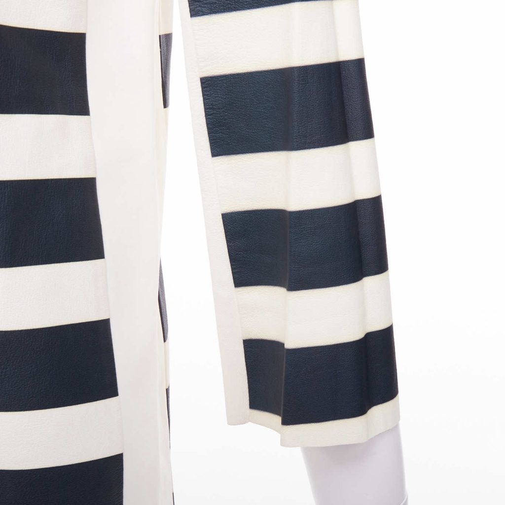 Celine Striped Leather Top - Detail 2