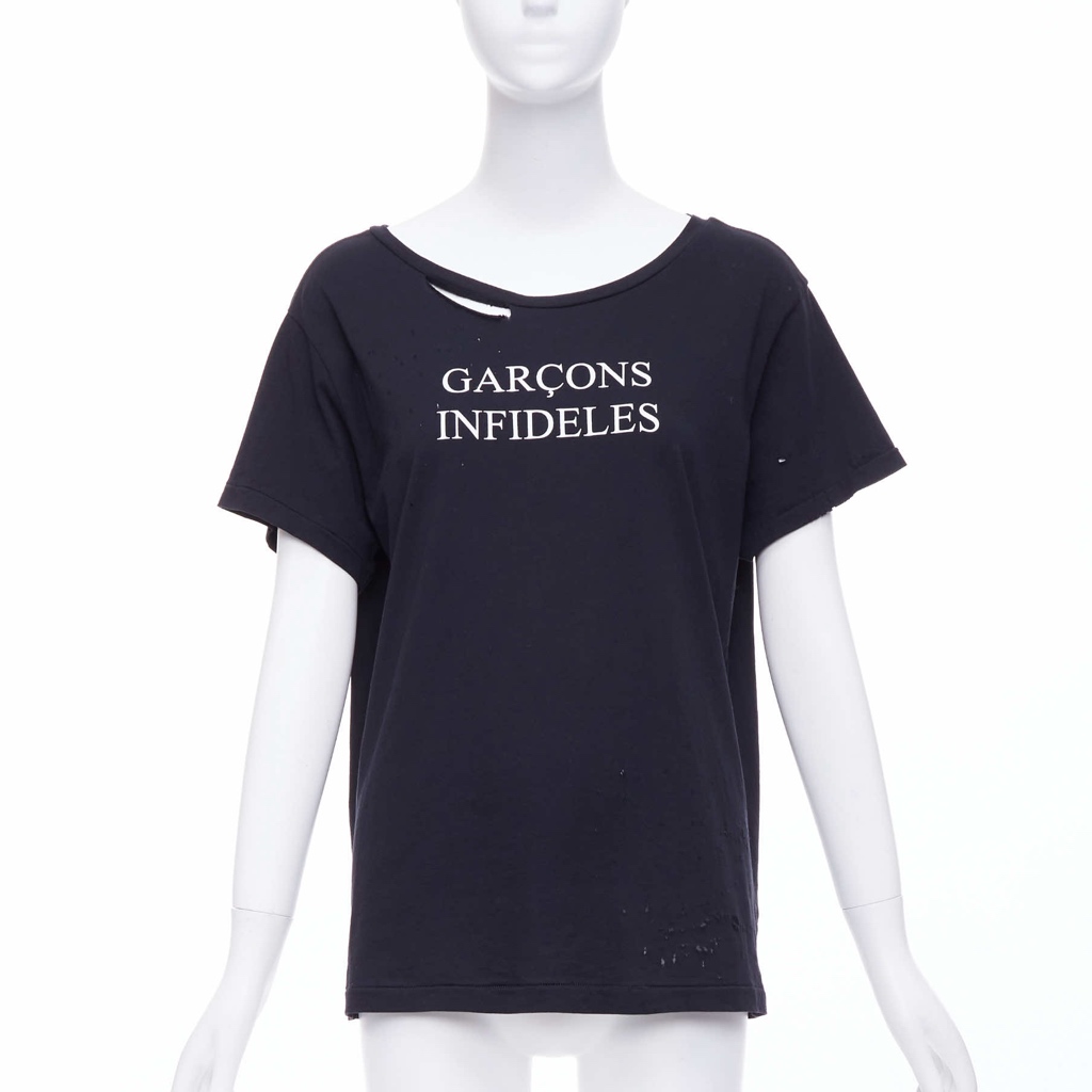 Garcons Infideles Logo Distressed Tee