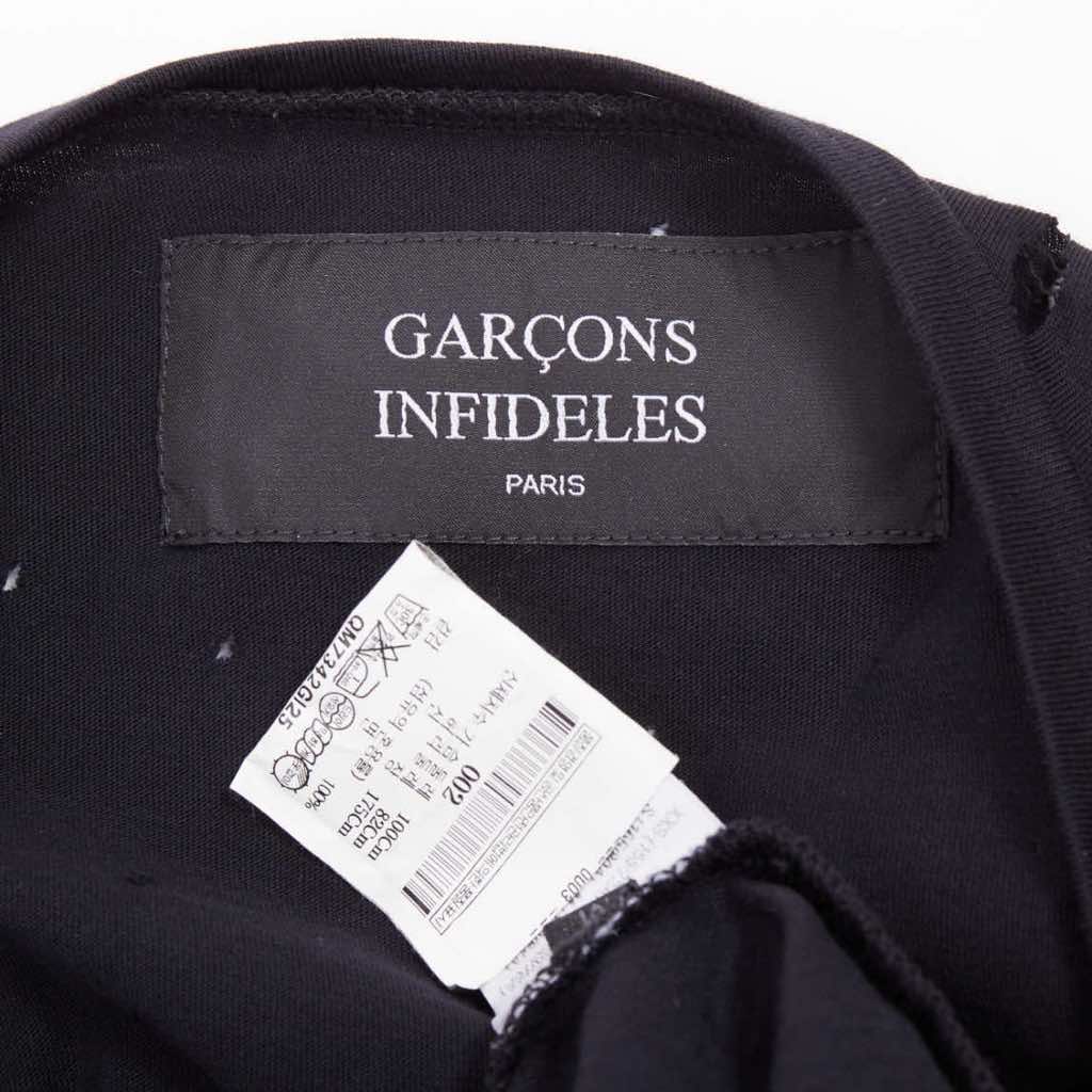 Garcons Infideles Logo Distressed Tee - Image 10