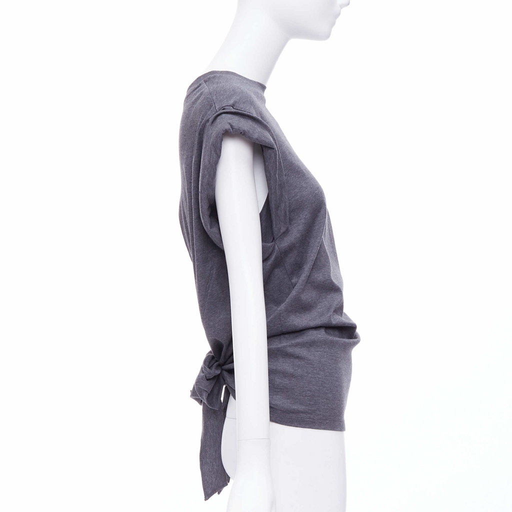 Isabel Marant Drop Sleeve Tie Top - 4