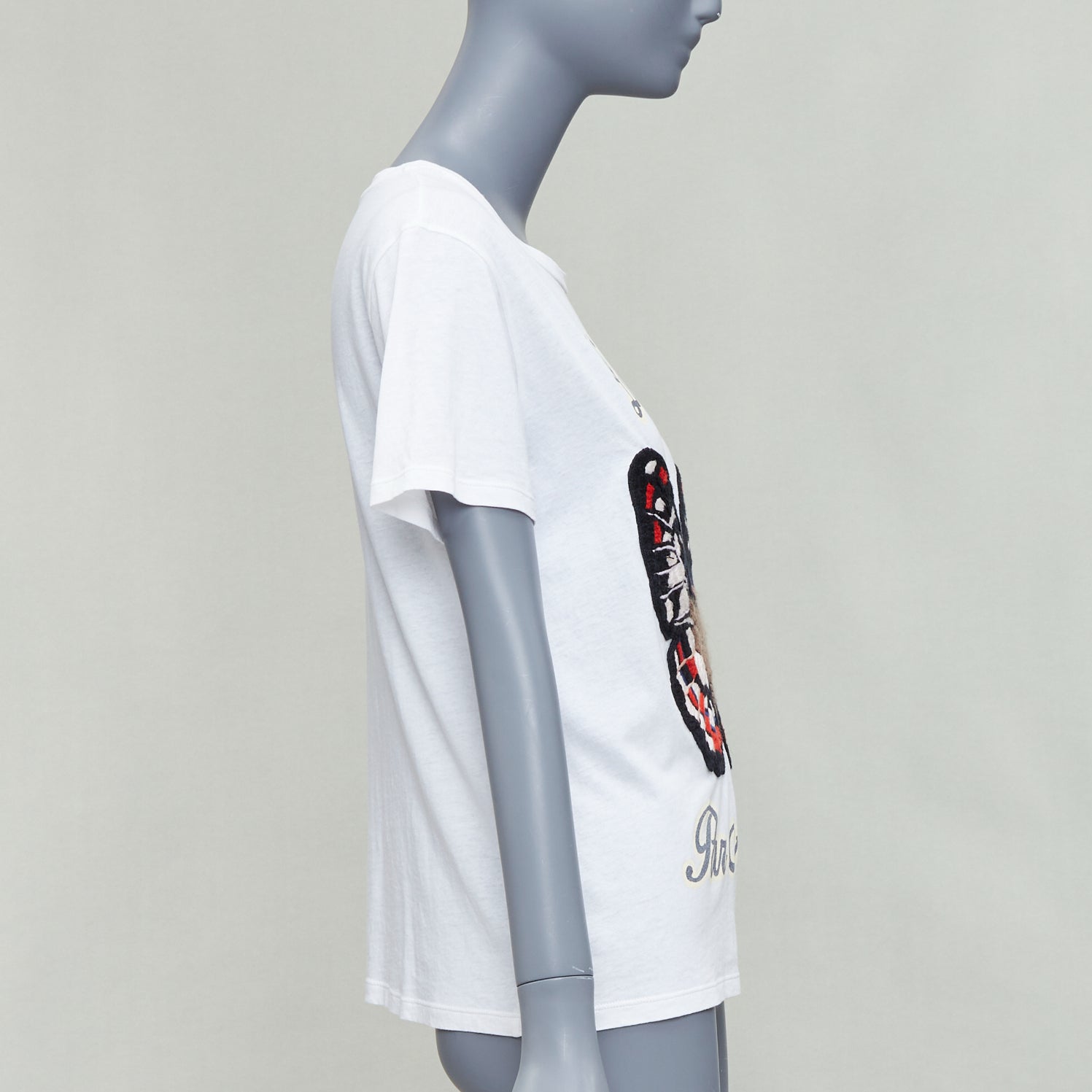 Gucci Butterfly Embroidered Tee - 4